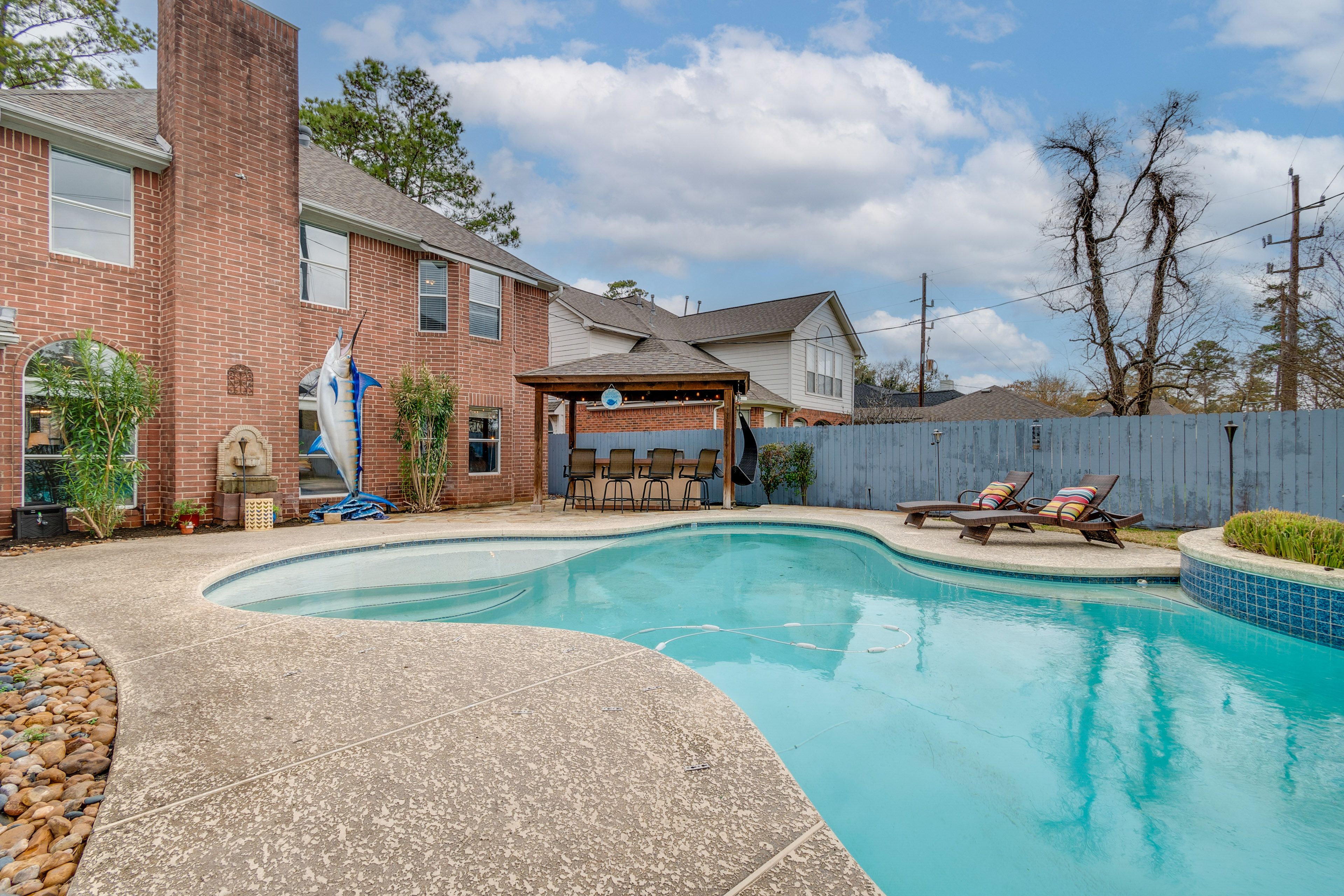 Pool Area | Gas Grill