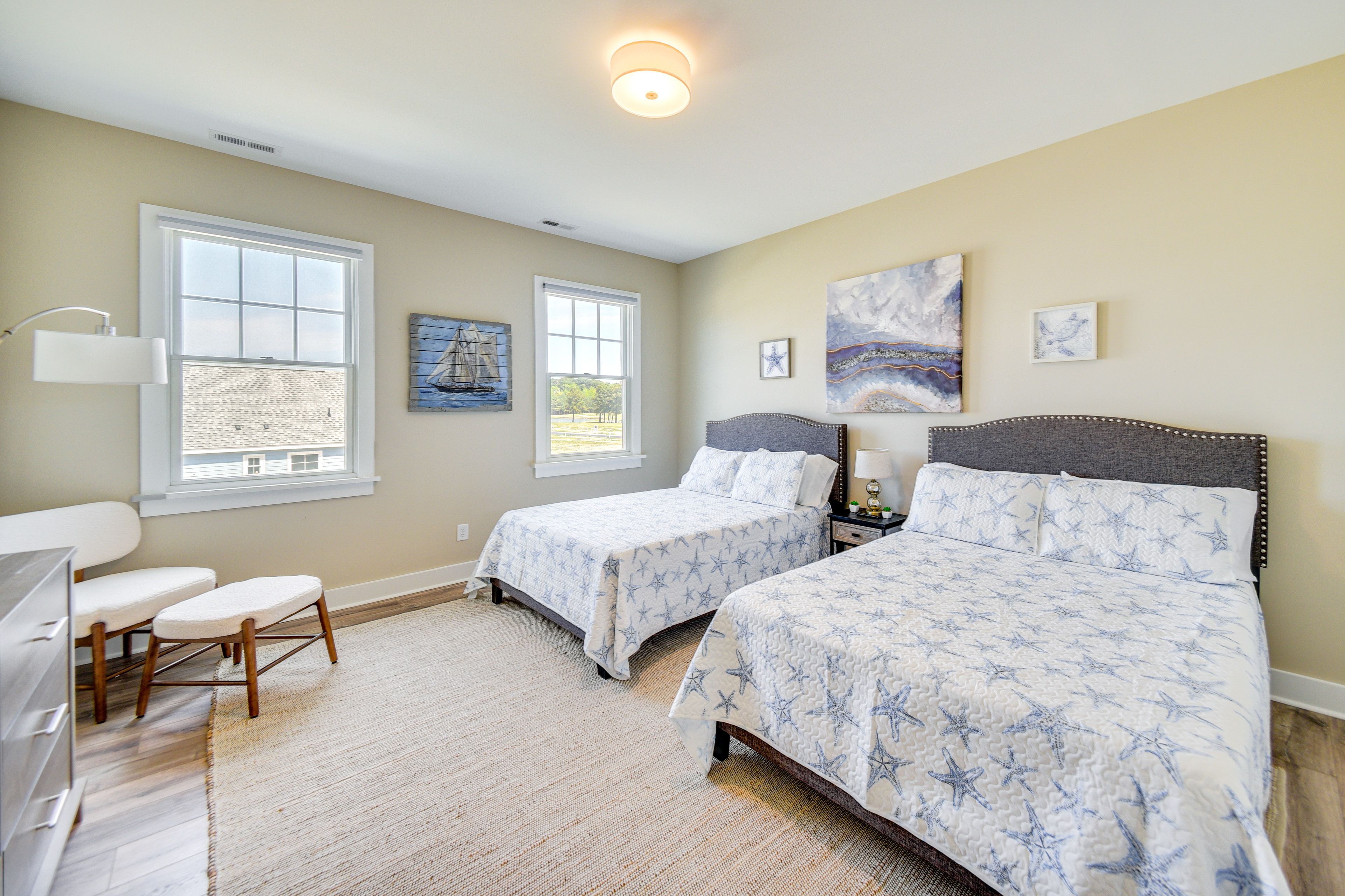 Bedroom 4 | 2 Full Beds | Smart TV | 2nd Floor