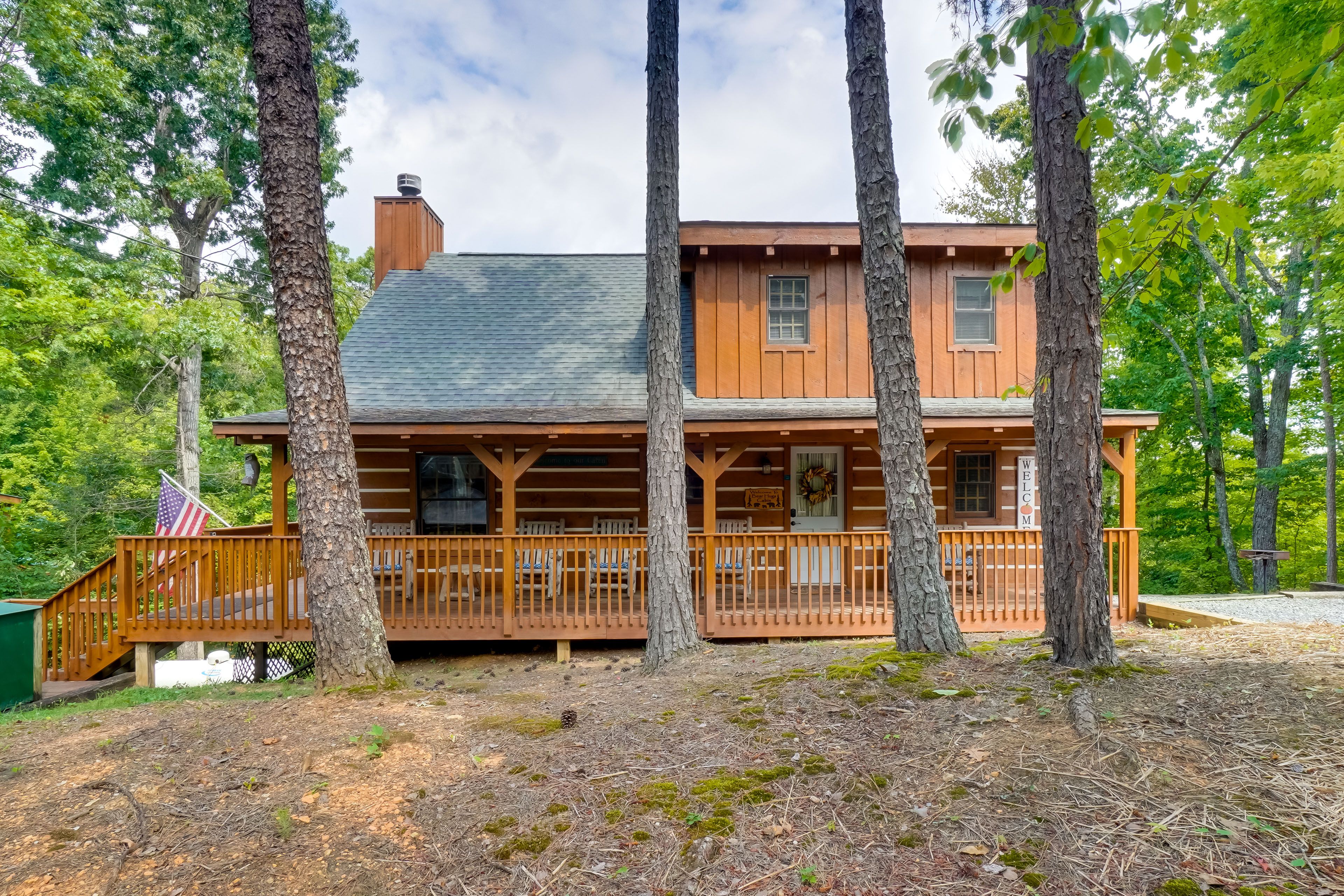Property Exterior | 2-Story Cabin