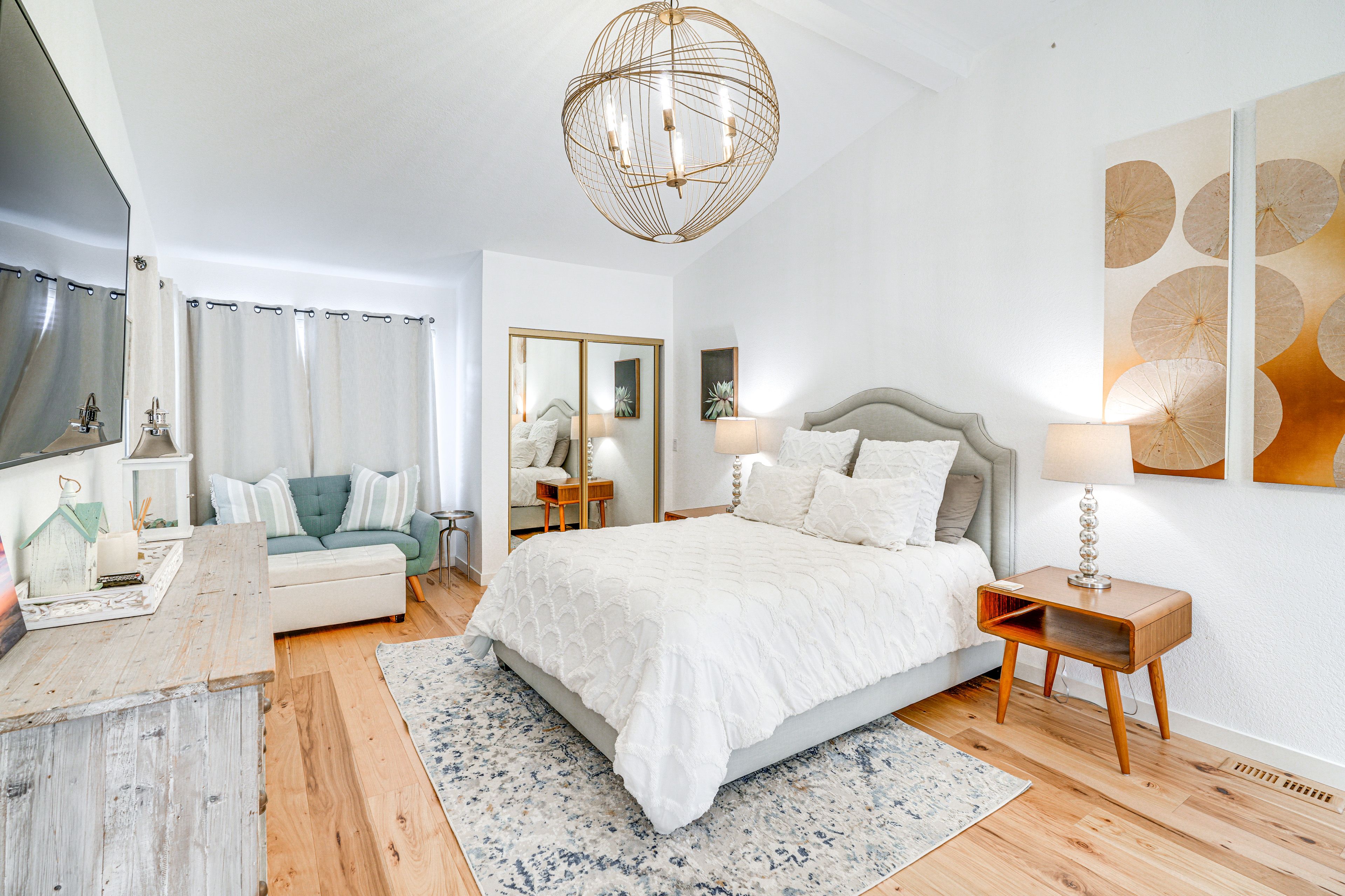 Bedroom 3 | 3rd Floor | Queen Bed | Smart TV
