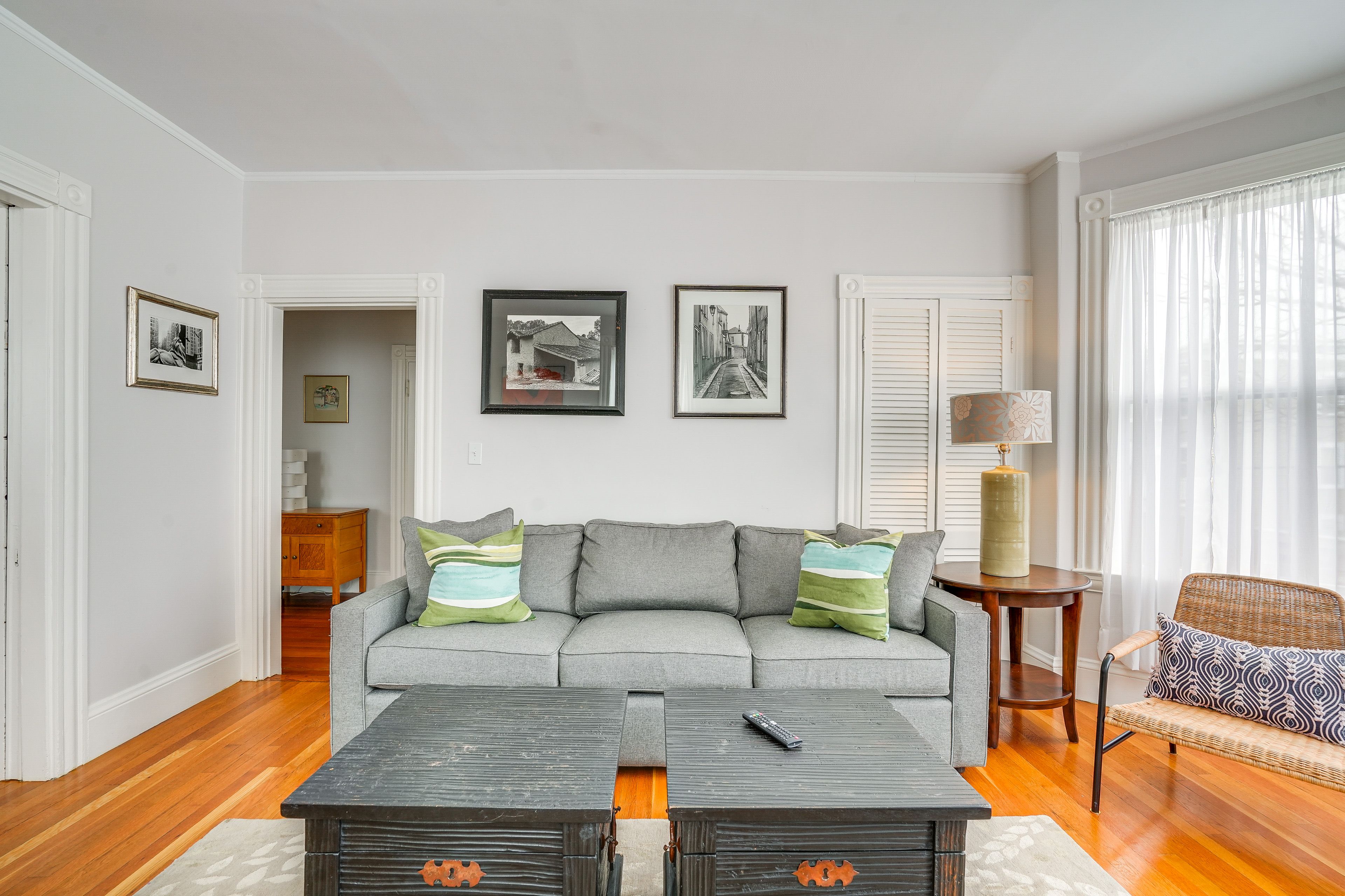 Living Room | Central Heating | Window A/C Unit | Free WiFi