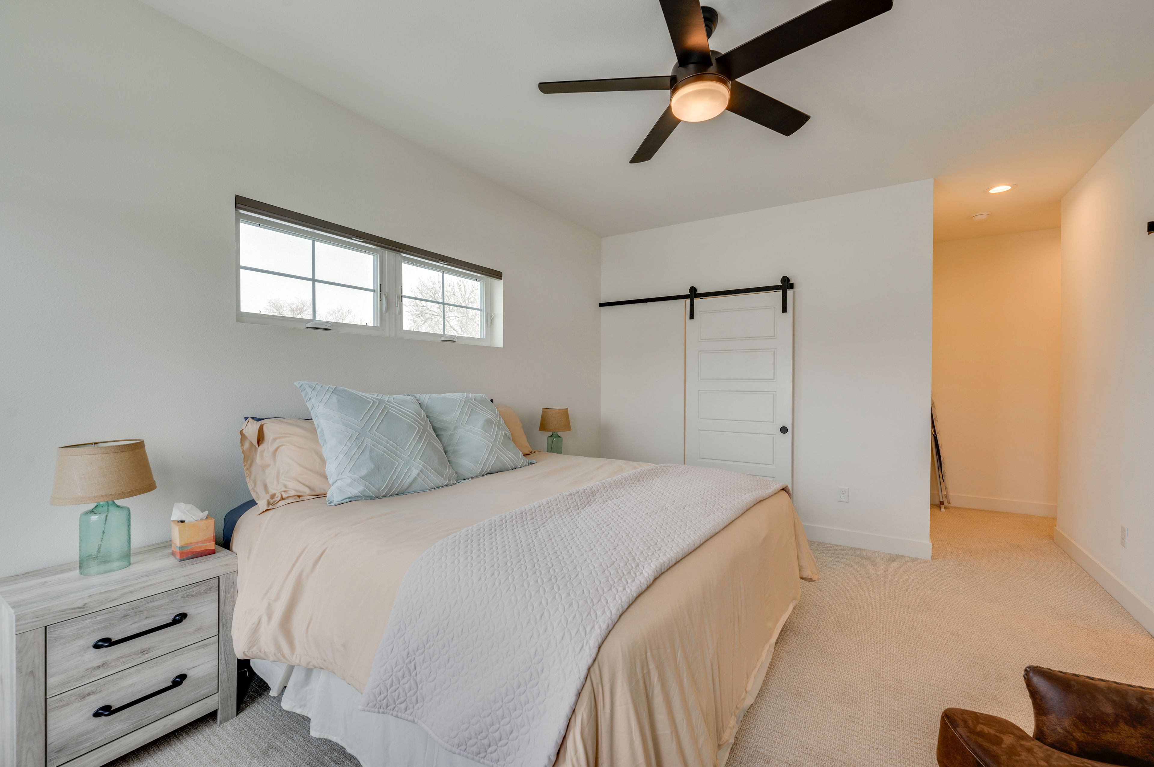 Bedroom 1 | Upper Level | King Bed | Linens Provided