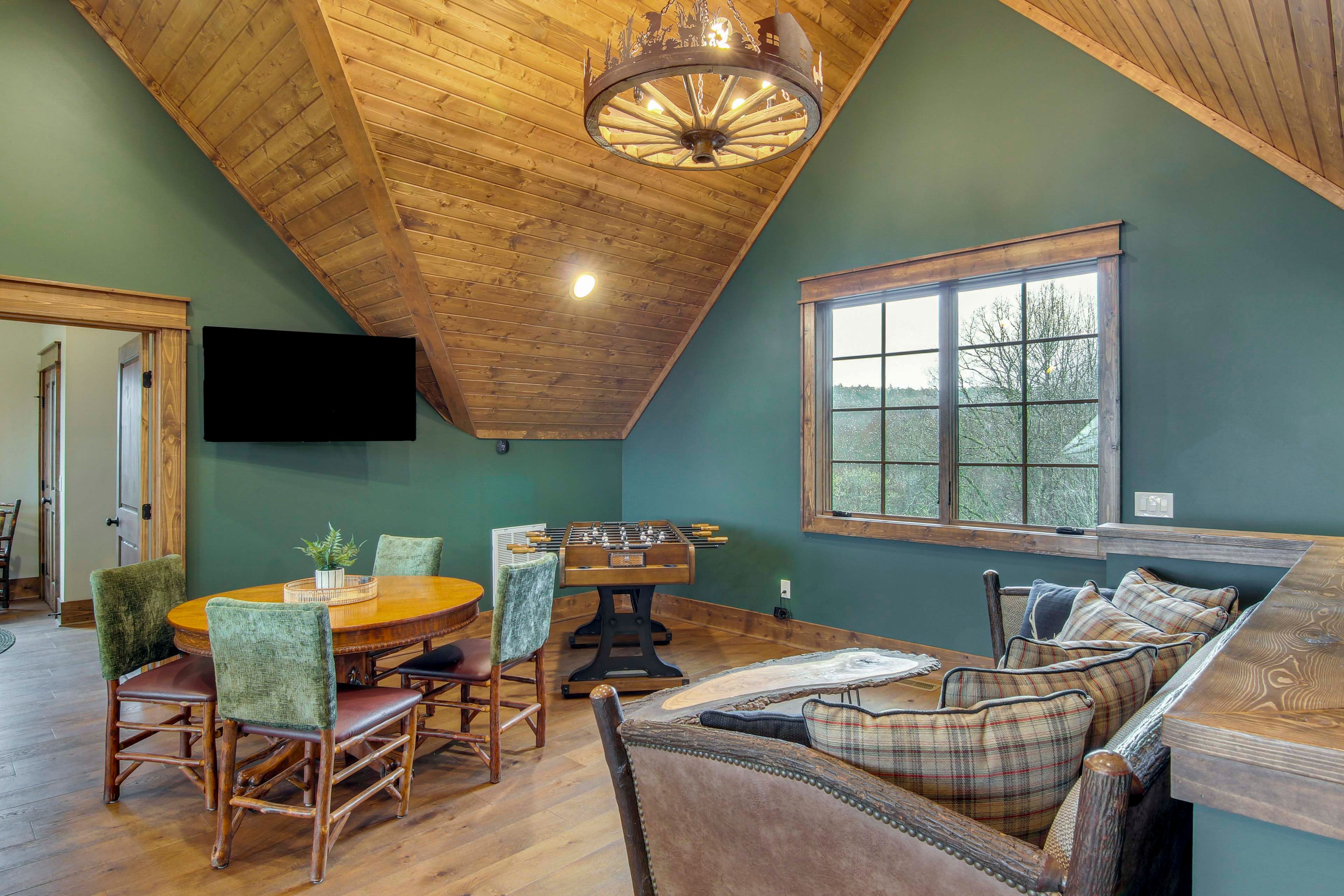 Loft | 2nd Floor | Foosball Table | Board Games | Smart TV