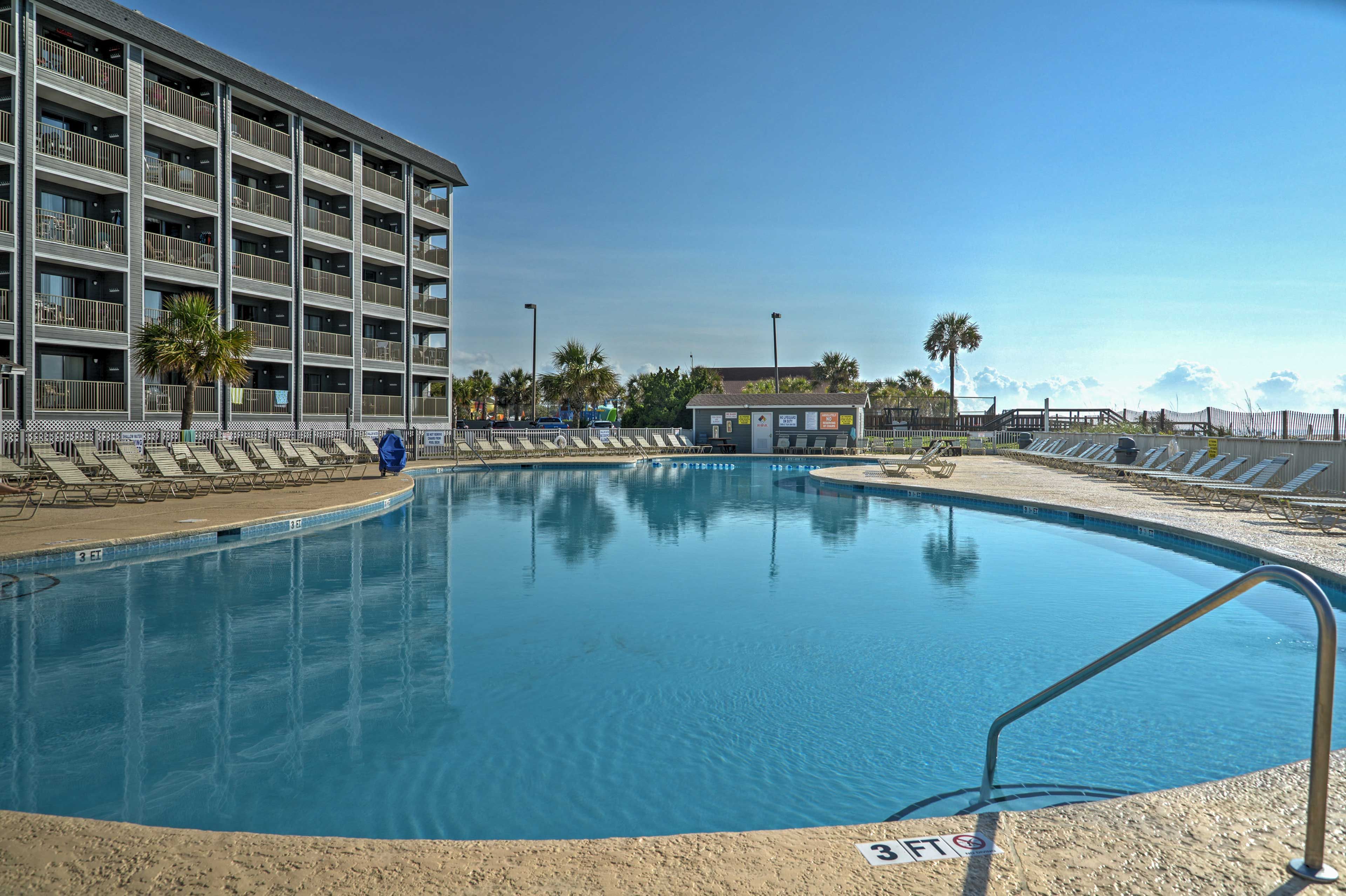 Myrtle Beach Vacation Rental | 2BR | 2BA | 950 Sq Ft | Step-Free Access