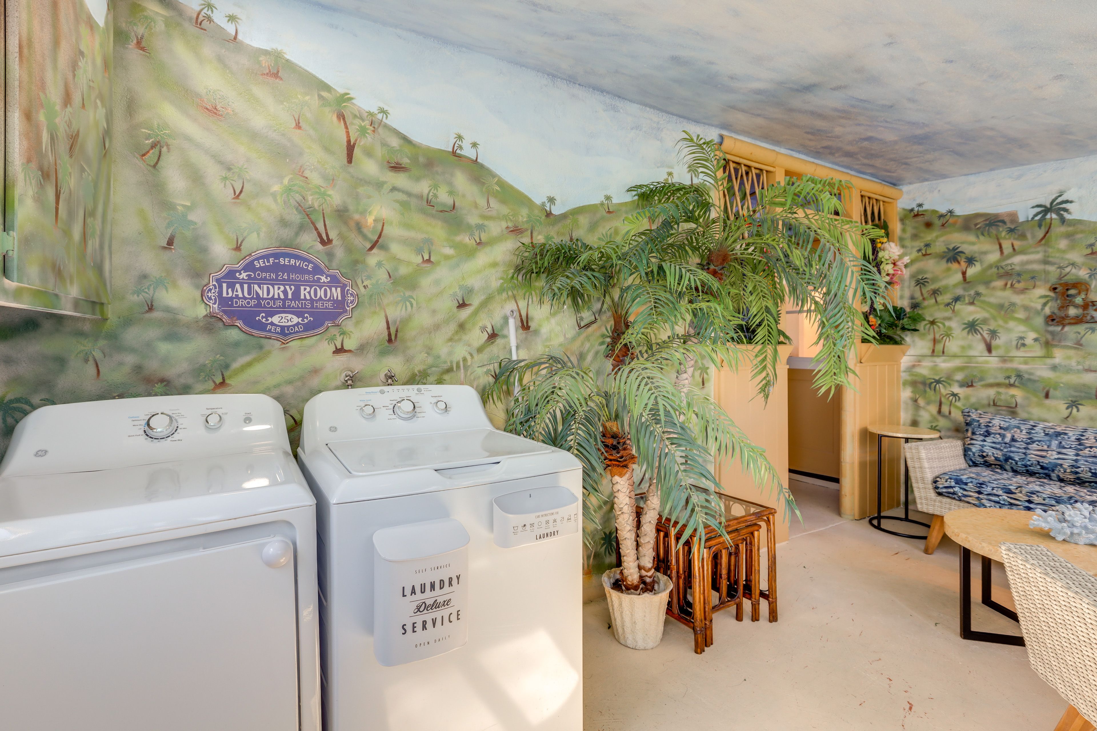 Laundry Area | Washer/Dryer | Laundry Detergent | Iron/Board