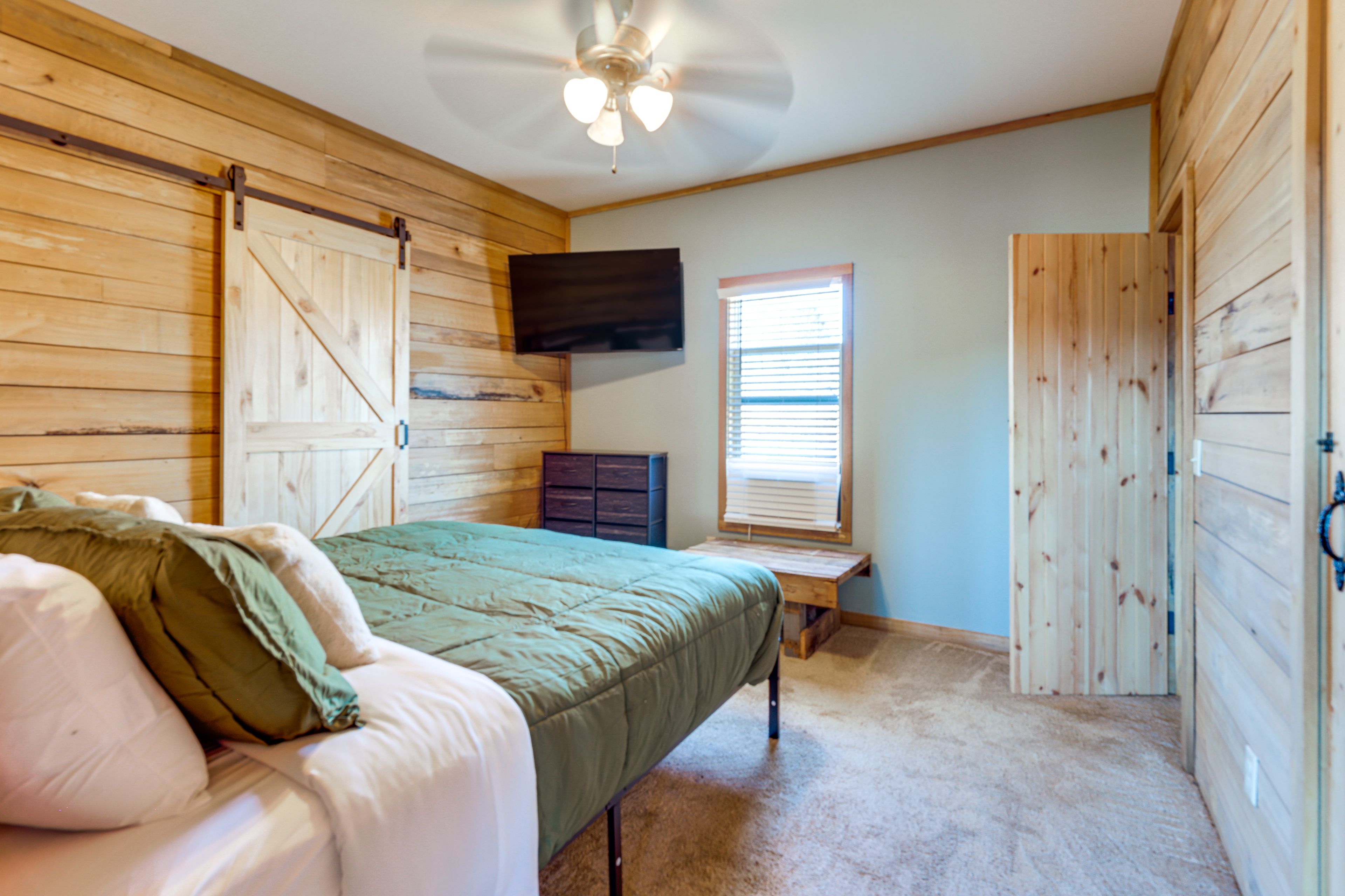 Bedroom 1 | King Bed | Linens Provided | Smart TV