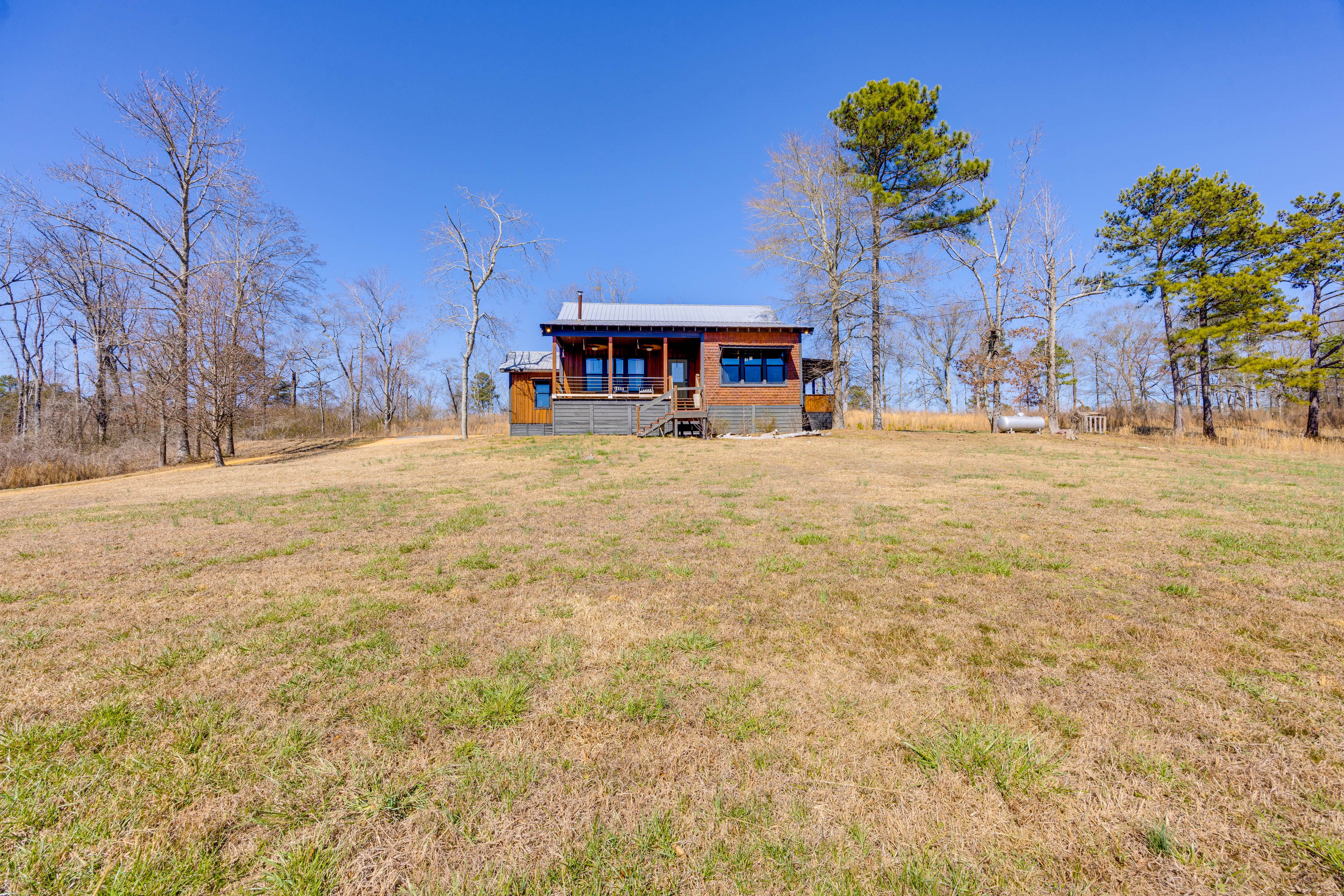 Exterior | Secluded, Wooded Location on 20 Acres