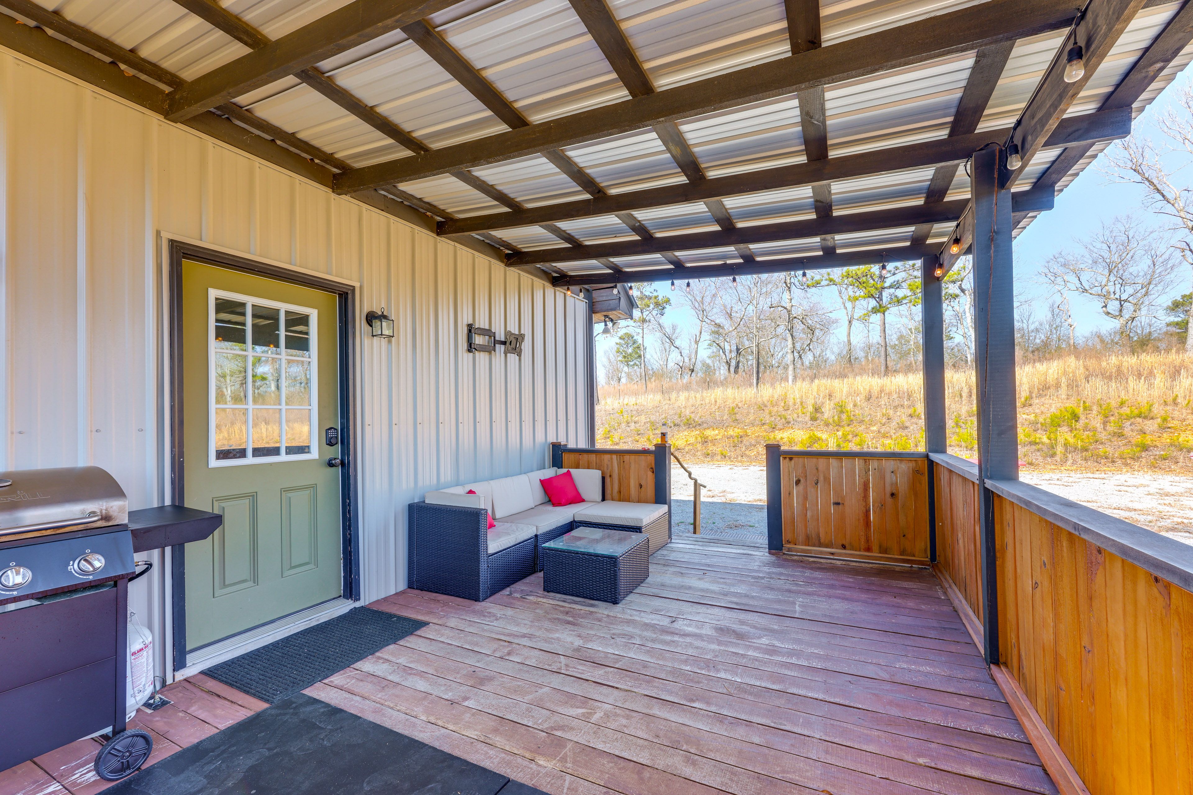 Covered Deck | Gas Grill | Outdoor Seating | Mountain Views