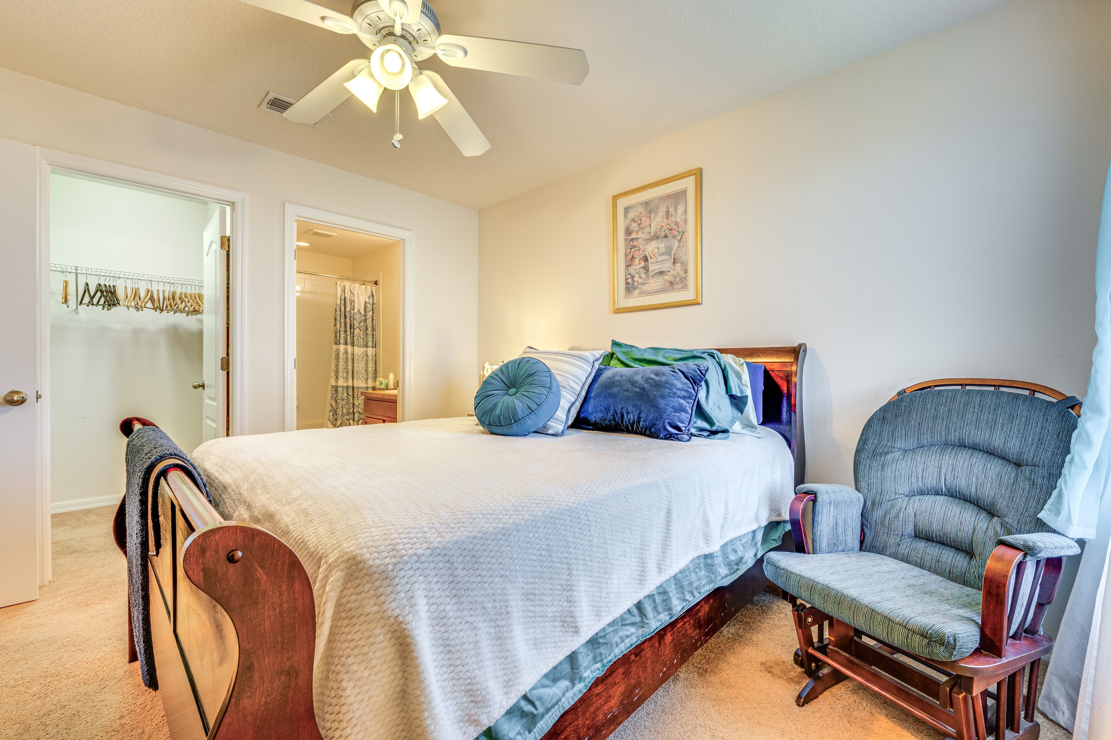 Bedroom 1 | 2nd Floor | Queen Bed | Linens Provided