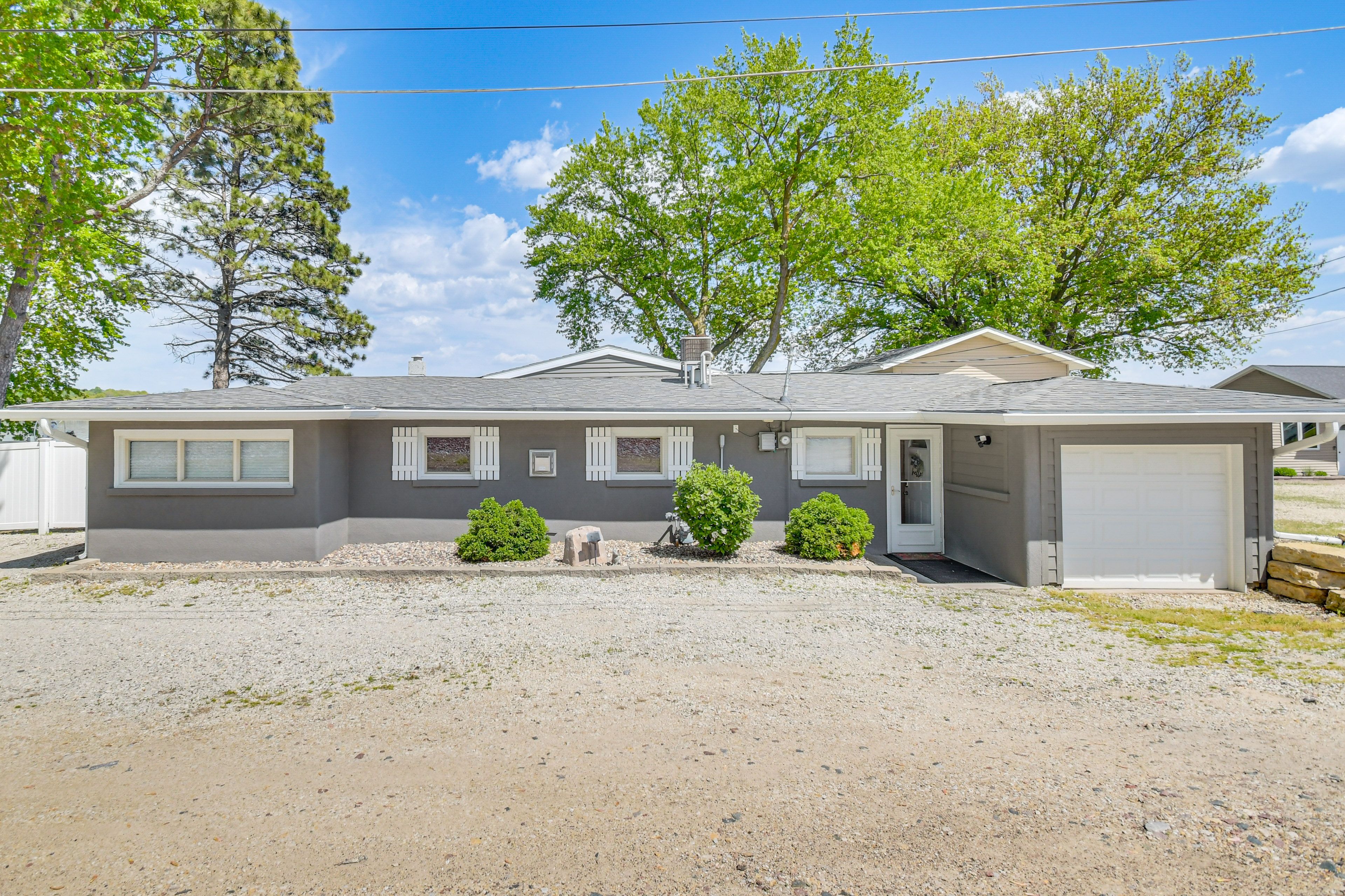Cottage Exterior | Parking | Driveway (3 Vehicles)