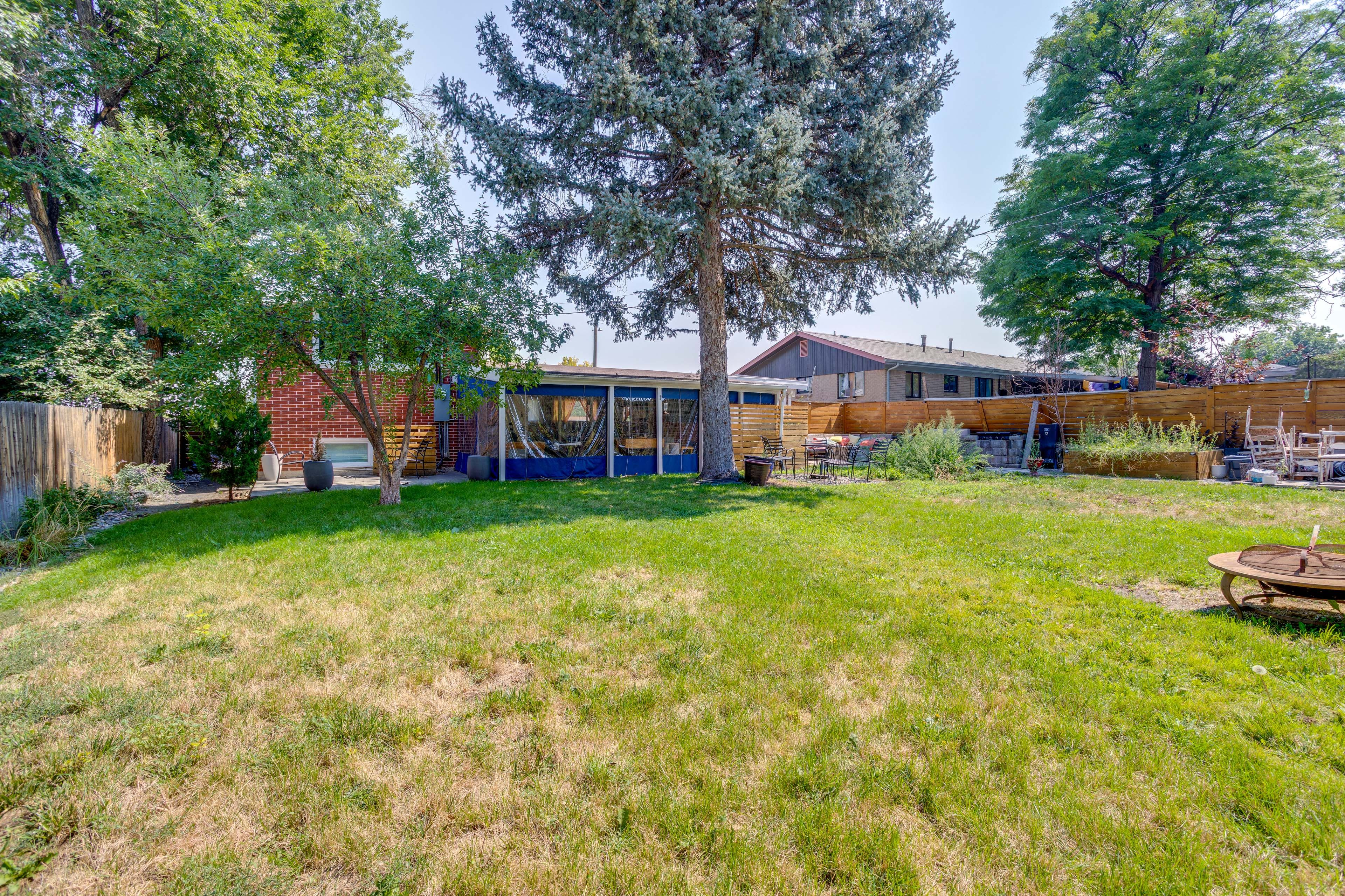 Fenced Yard