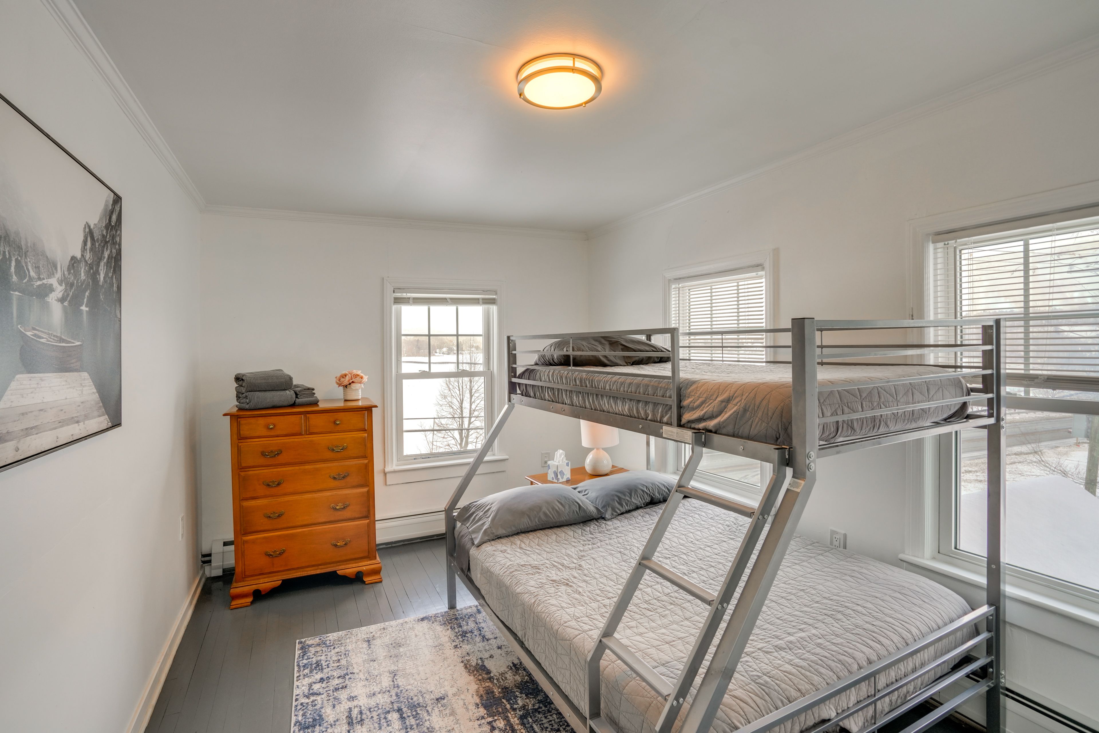 Bedroom 2 | 2nd Floor | Twin/Queen Bunk Bed