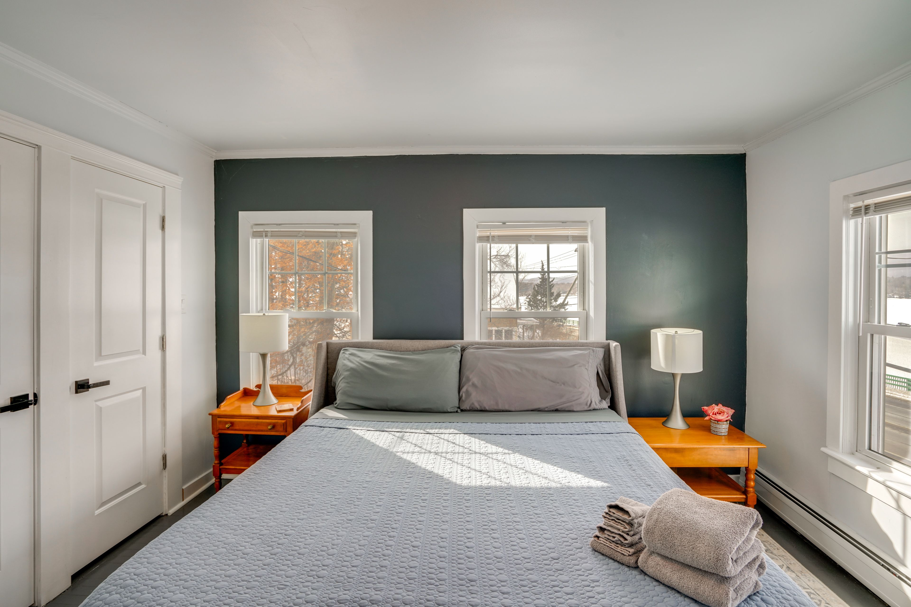 Bedroom 1 | 2nd Floor | King Bed | Smart TV