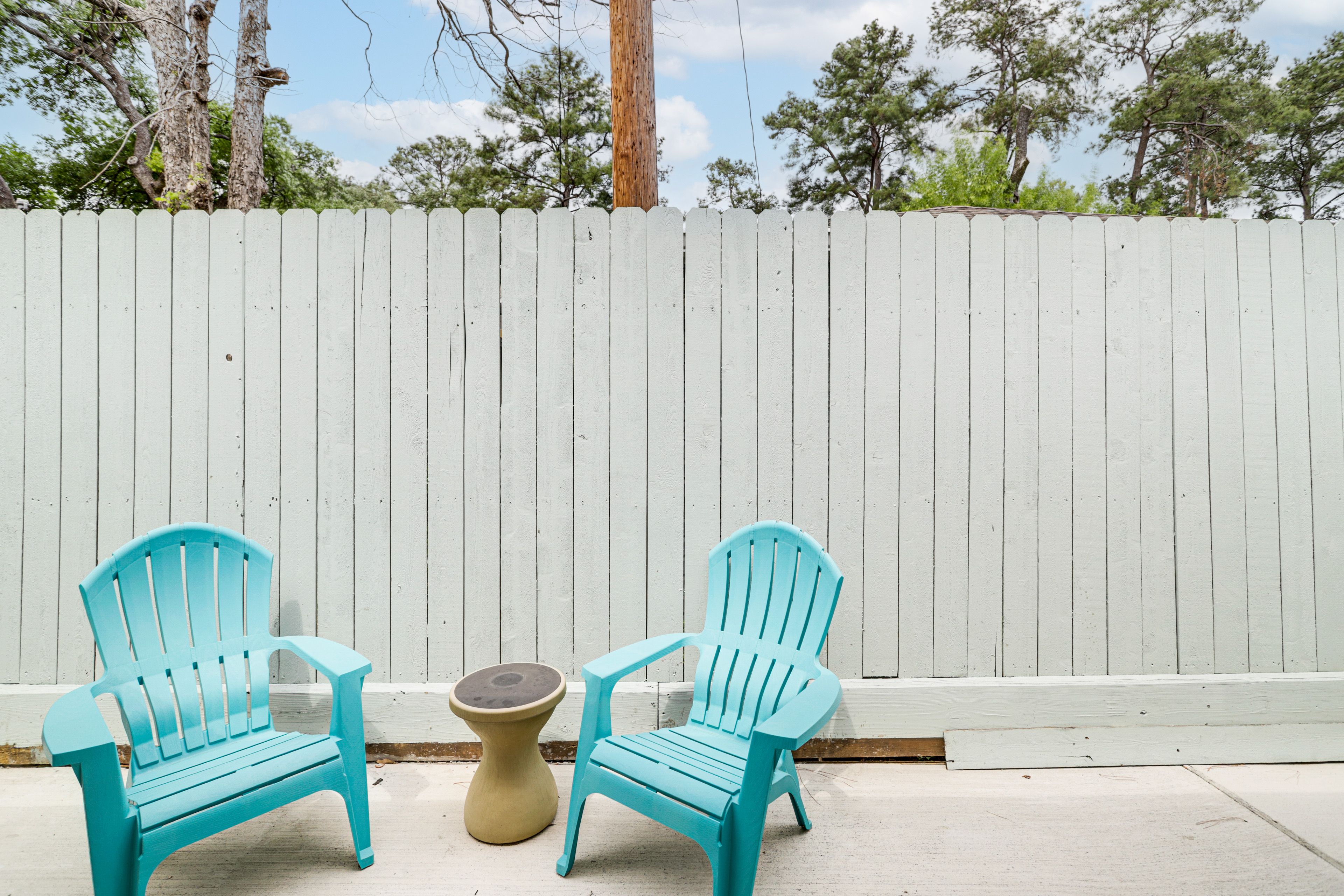 Fenced Patio