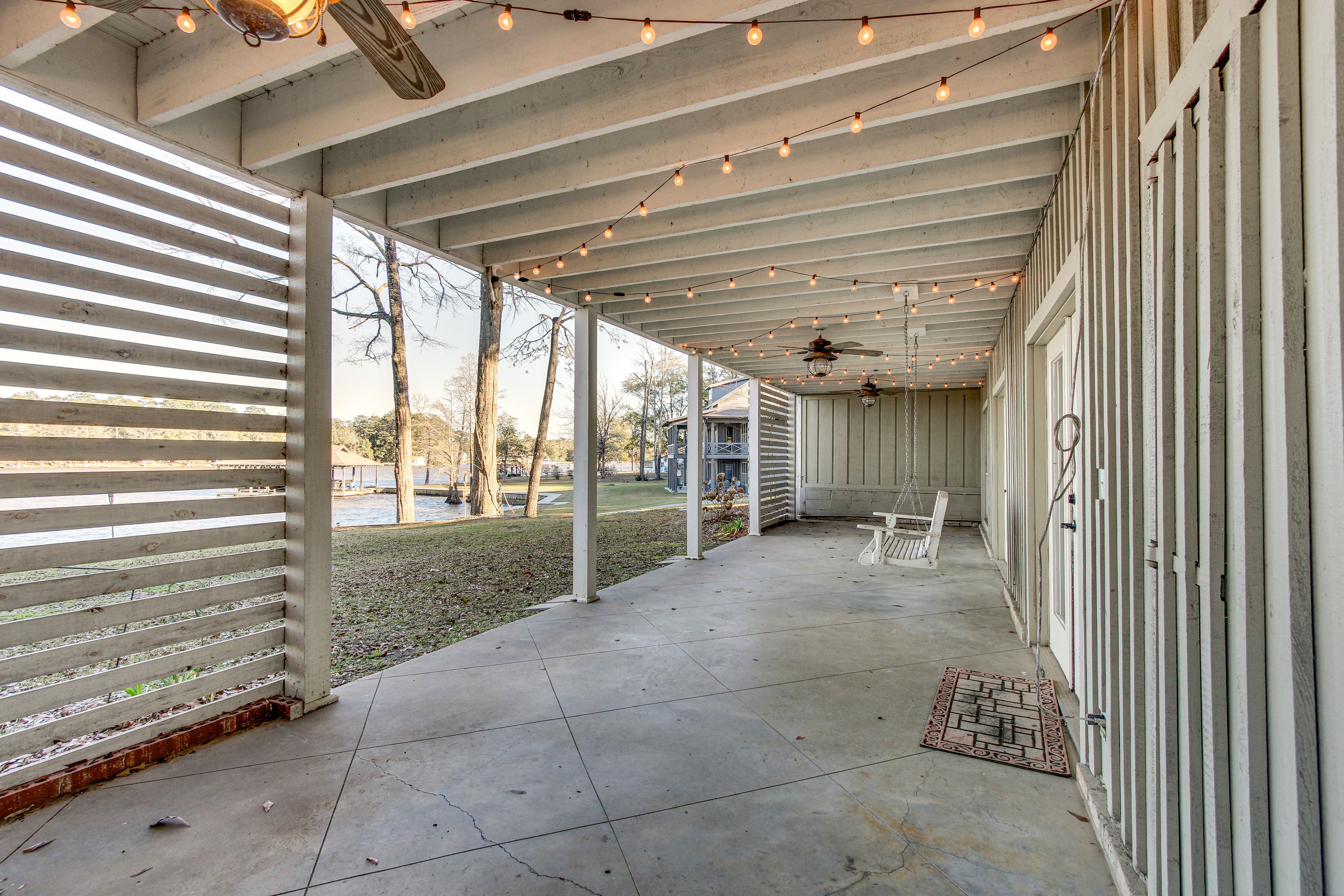 Covered Patio | Swing