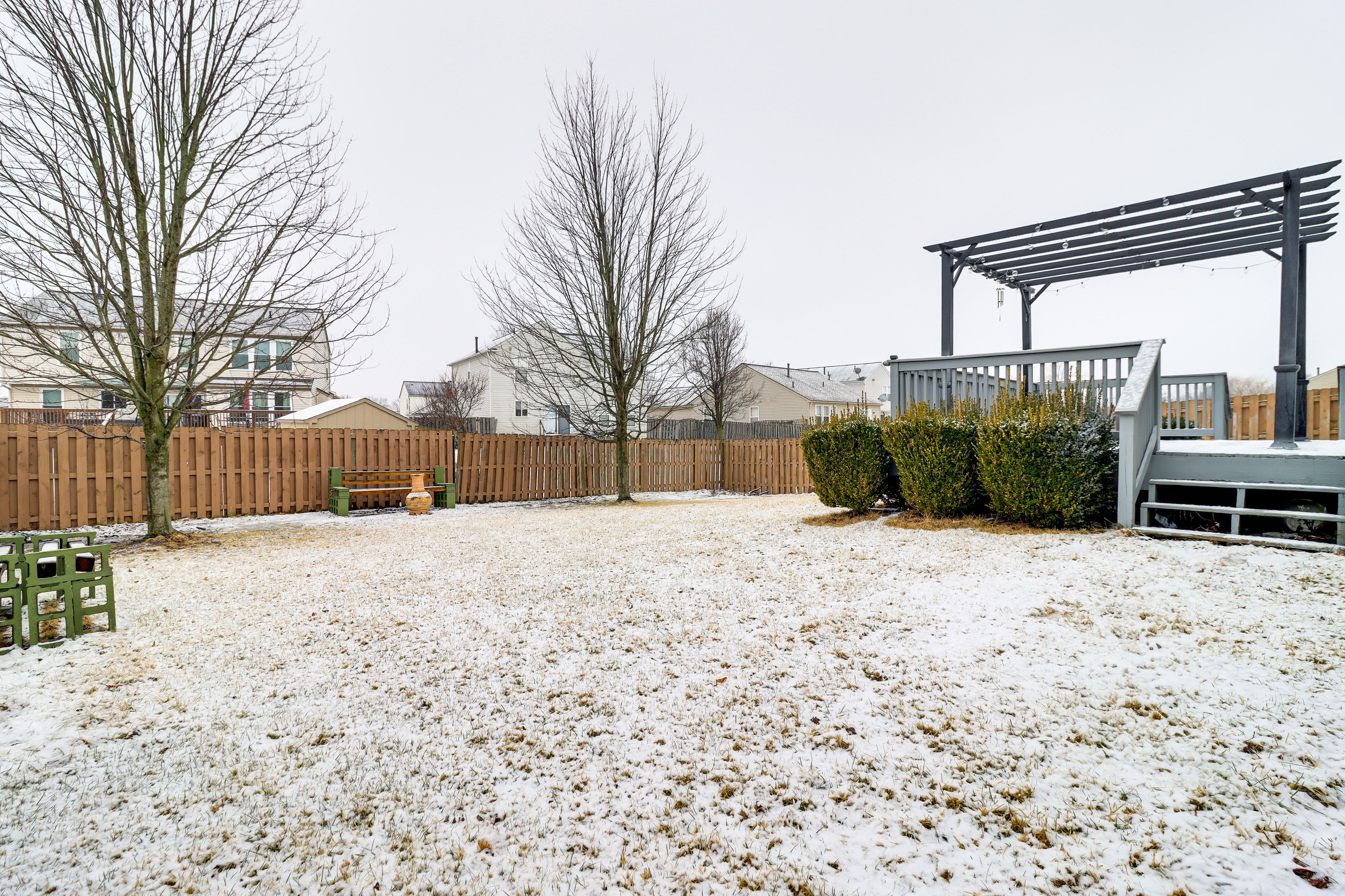 Private Backyard Area