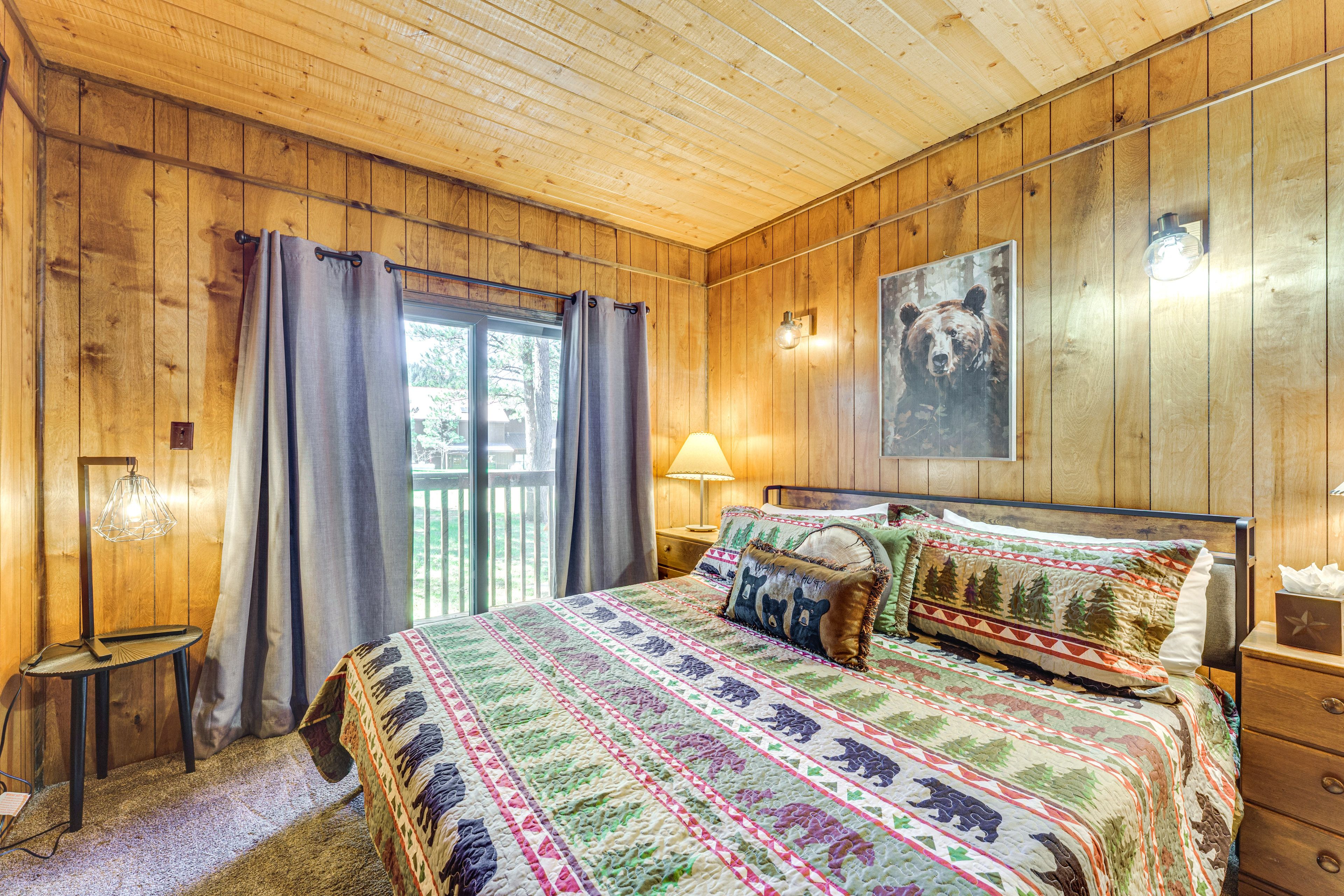 Bedroom 1 | Queen Bed | Linens Provided | Smart TV