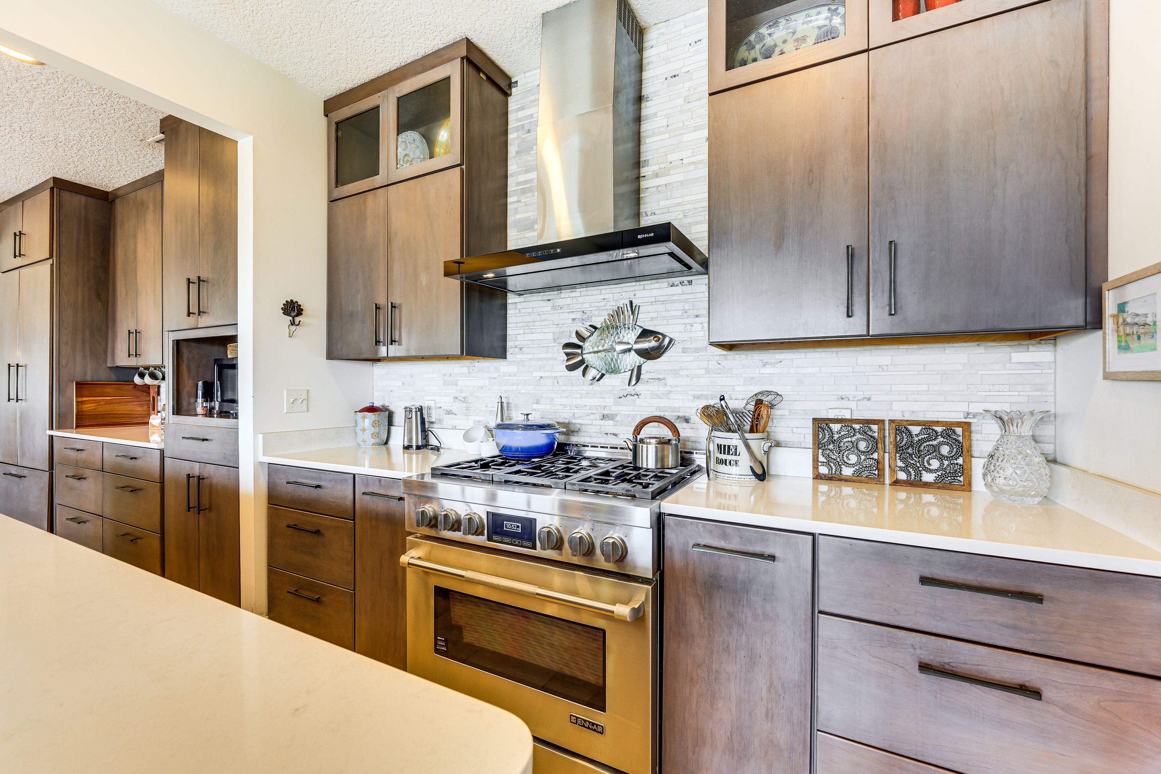 Kitchen | 1st Floor | Keurig & Drip Coffee Makers | Blender | Cooking Basics