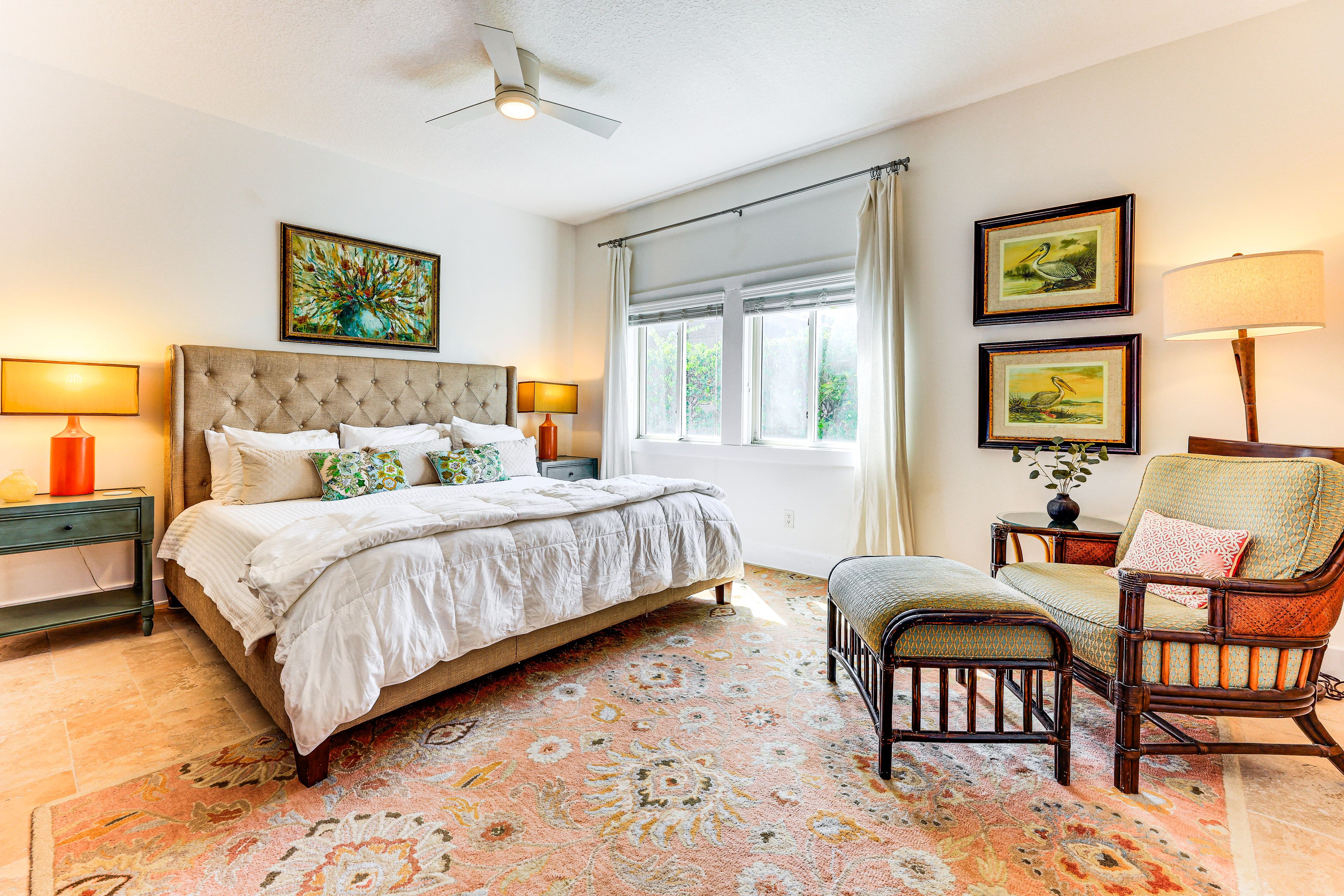 Bedroom 4 | 1st Floor | King Bed | Smart TV