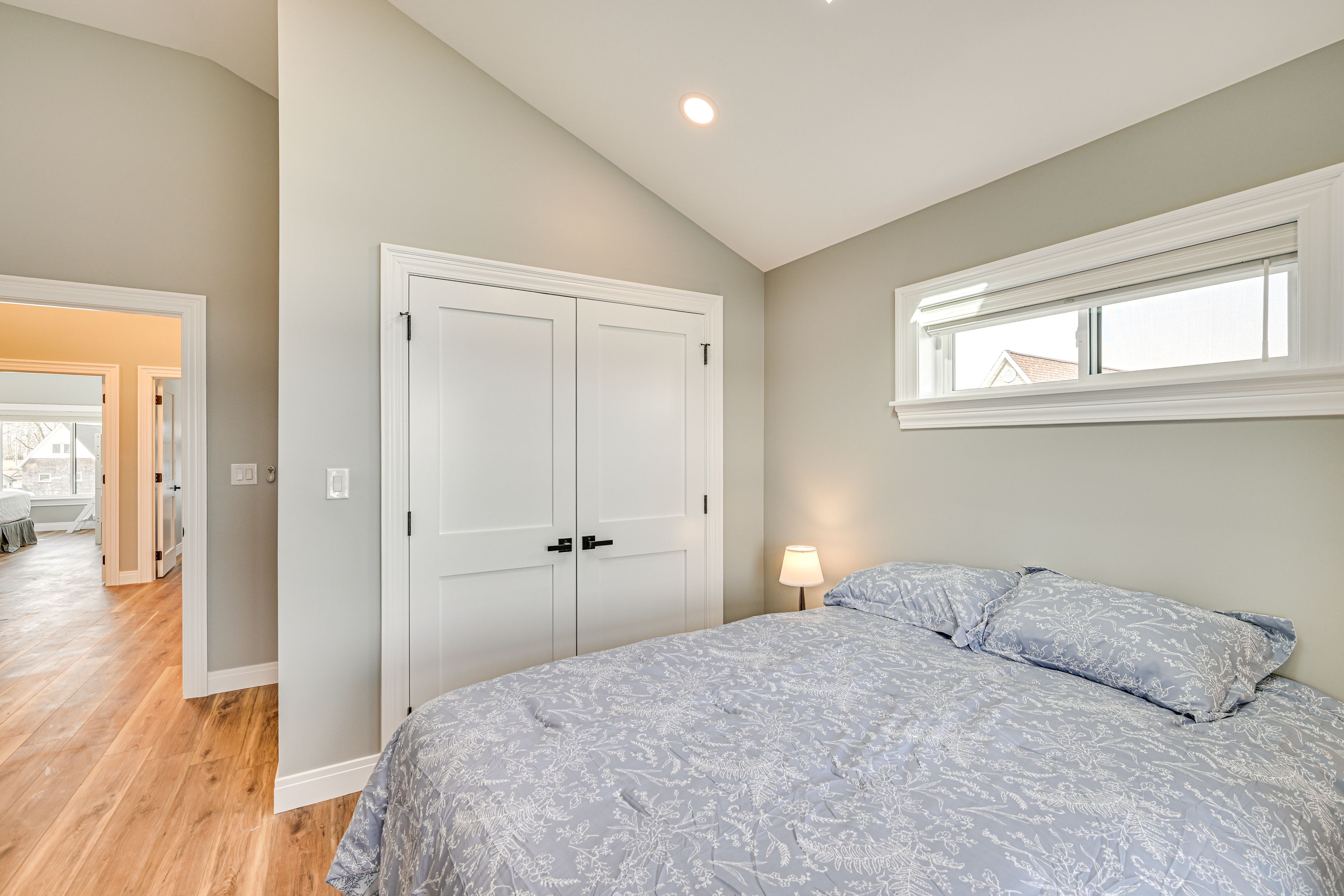 Bedroom 3 | 2nd Floor | King Bed | Desk w/ Walking Pad Treadmill | Deck Access