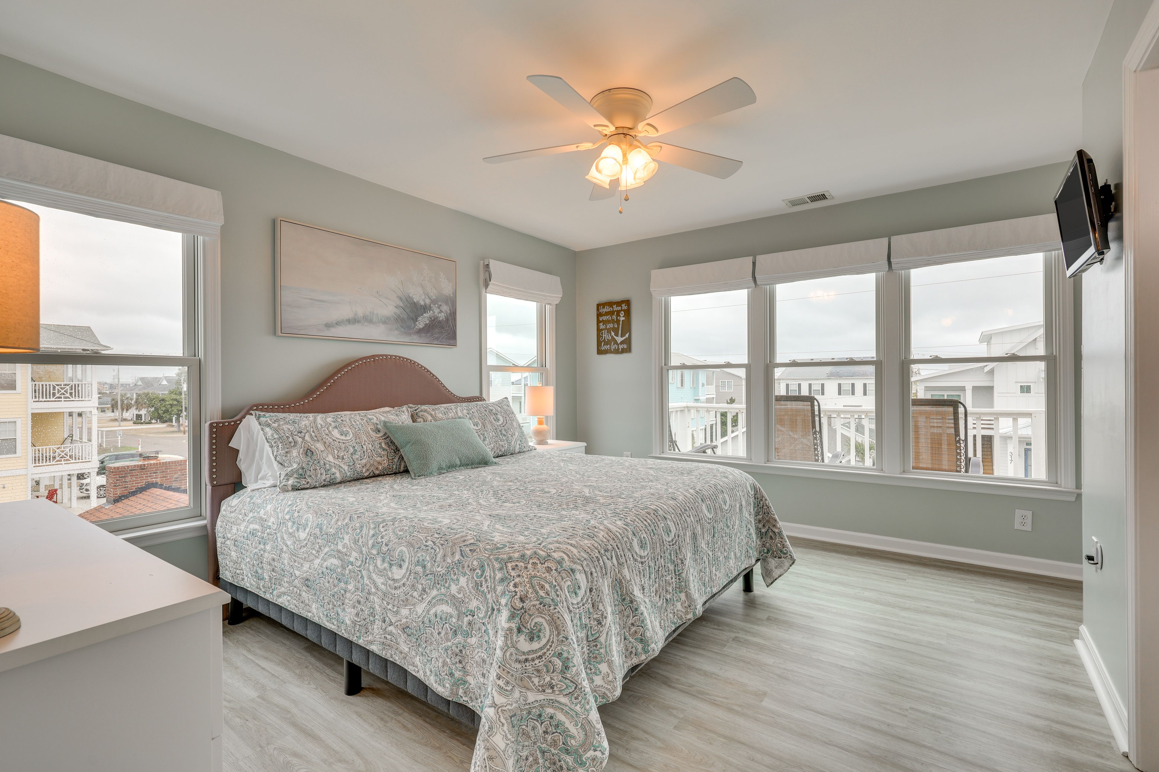 Bedroom 1 | 2nd Floor | King Bed | Linens Provided