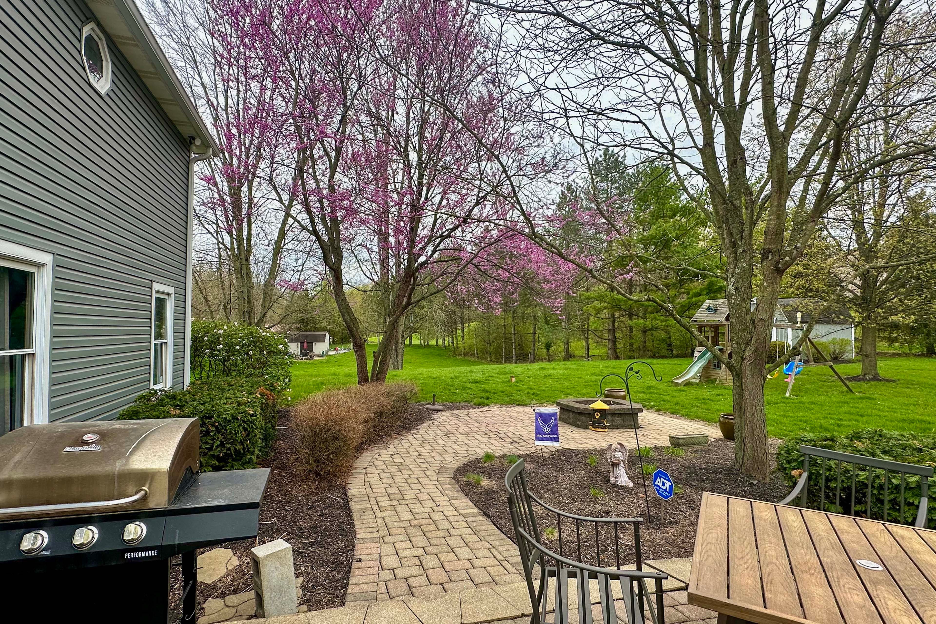 Backyard | Fire Pit | Playset