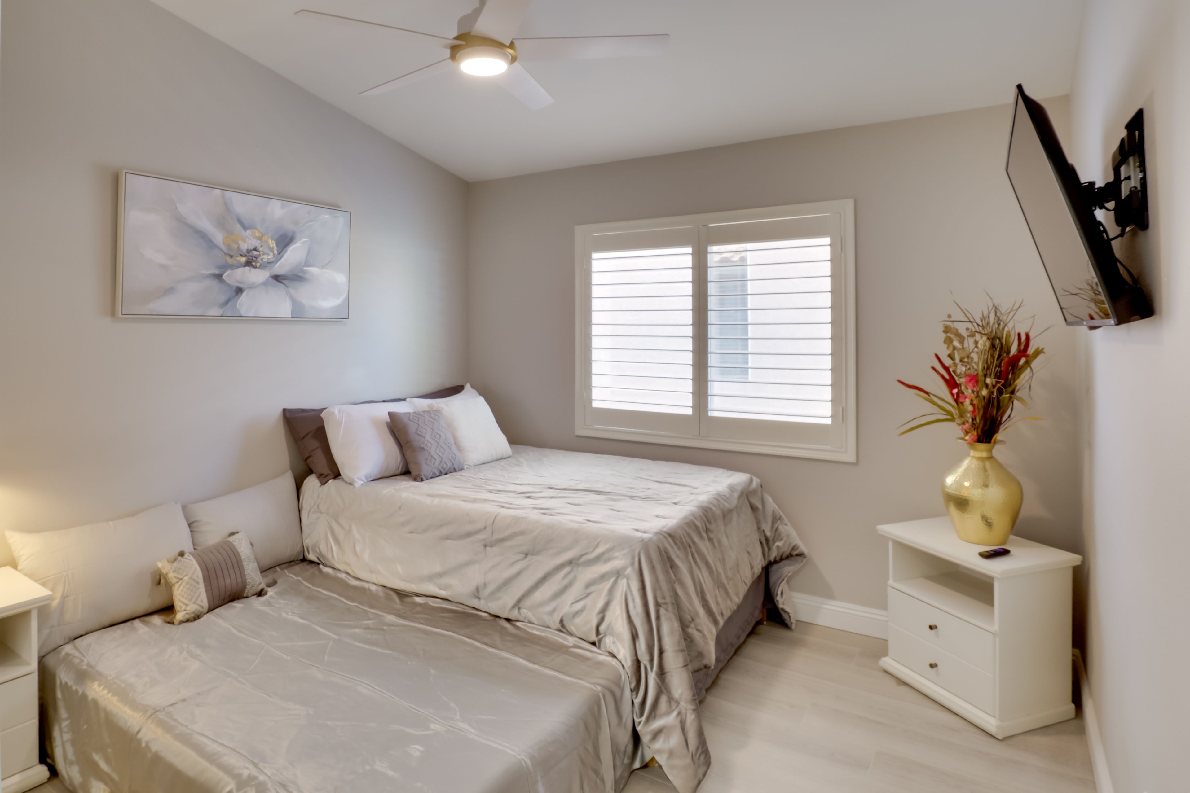 Bedroom 3 | Full Bed w/ Full Trundle | Smart TV