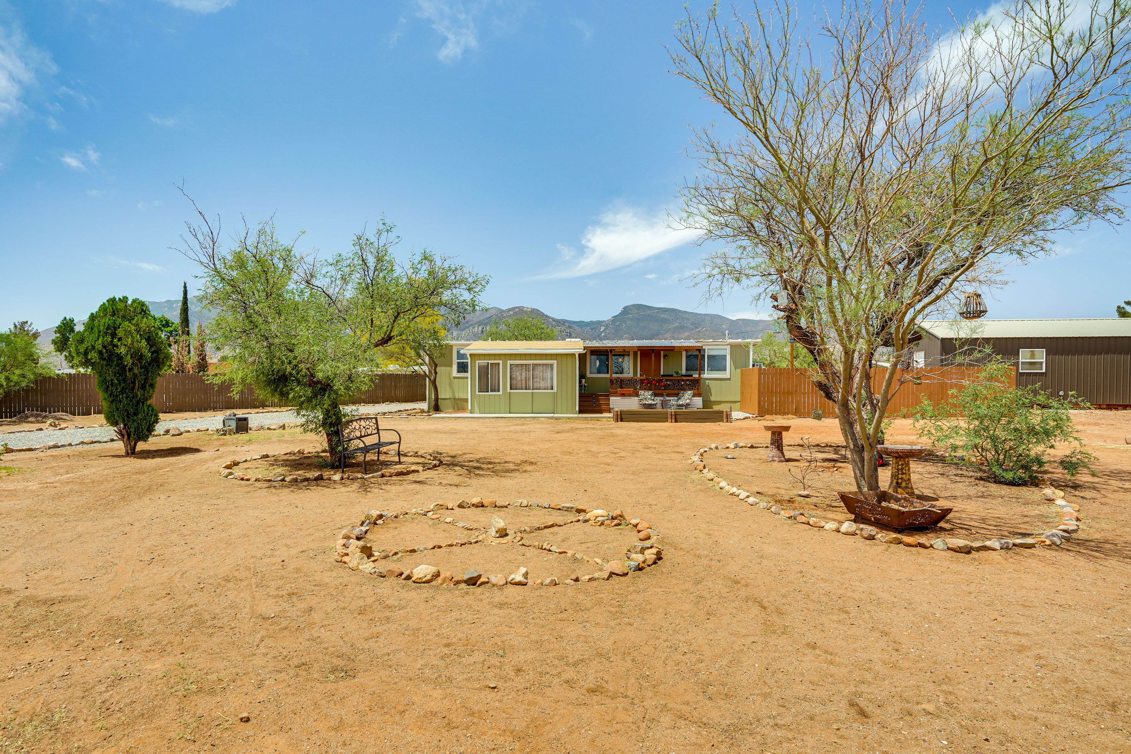 Sierra Vista Vacation Rental | 2BR | 1BA | Steps Required | 850 Sq Ft