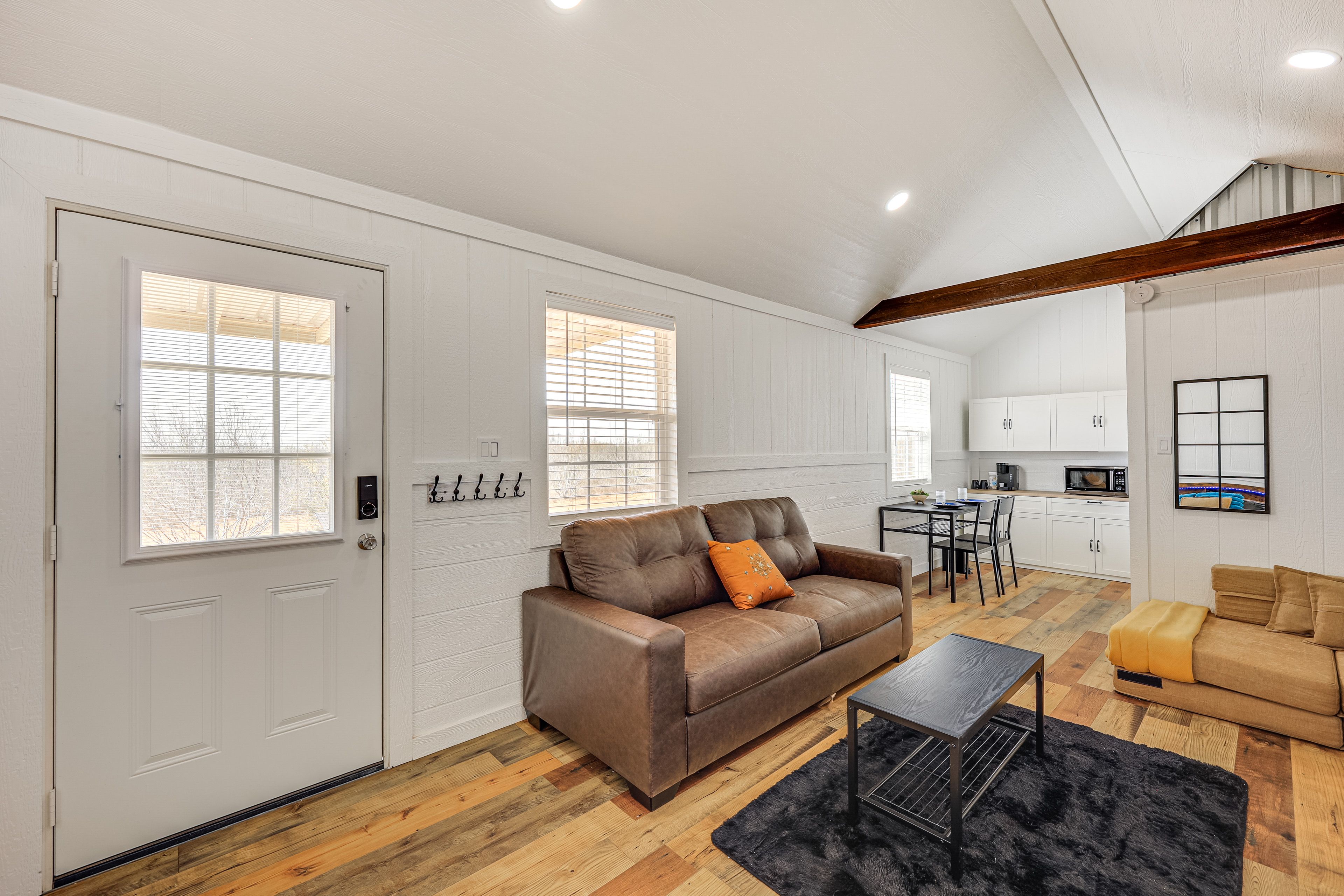 Studio | Living Area | Queen Sleeper Sofa | Smart TV