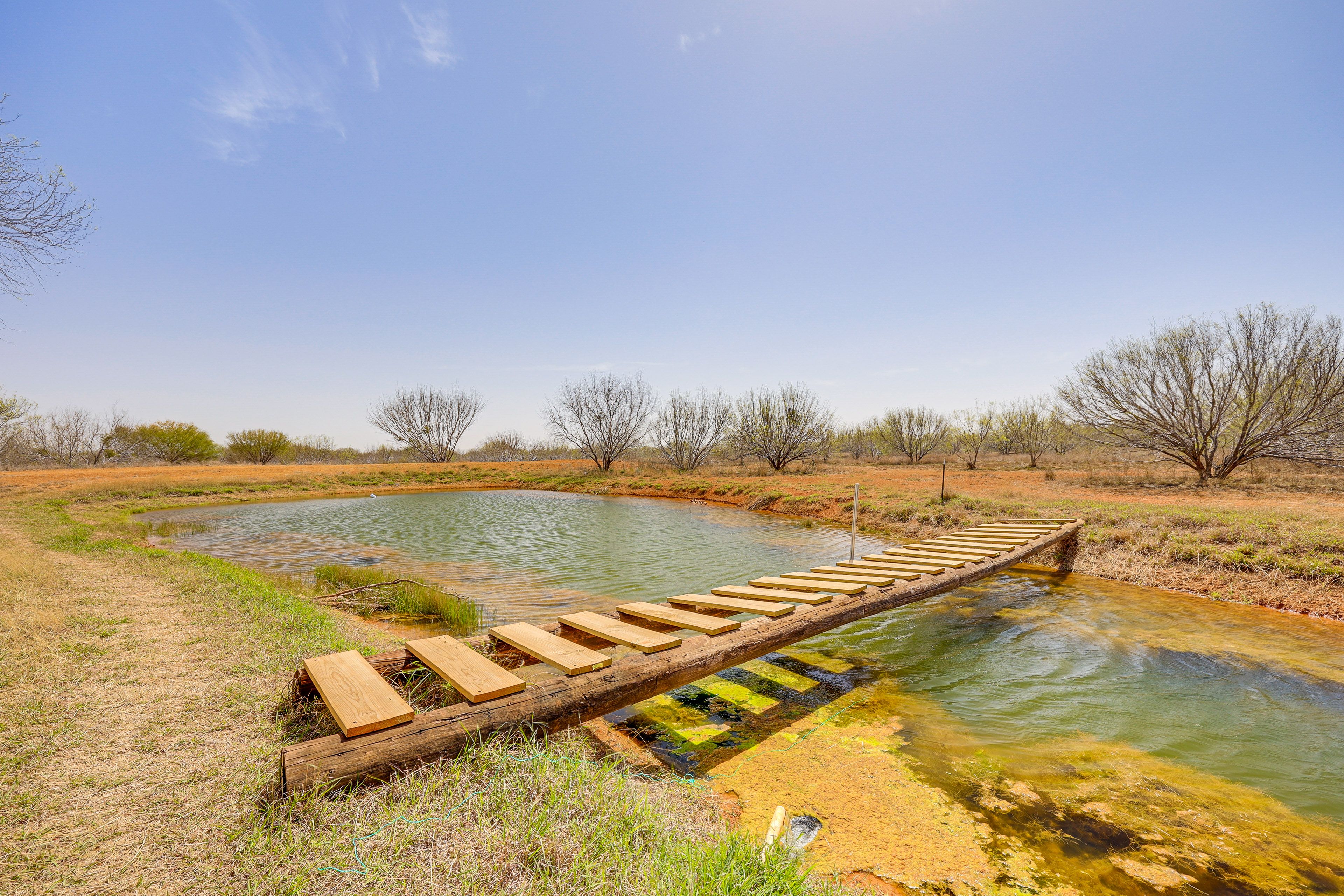 On-Site Fishing Pond | Fishing Equipment Provided