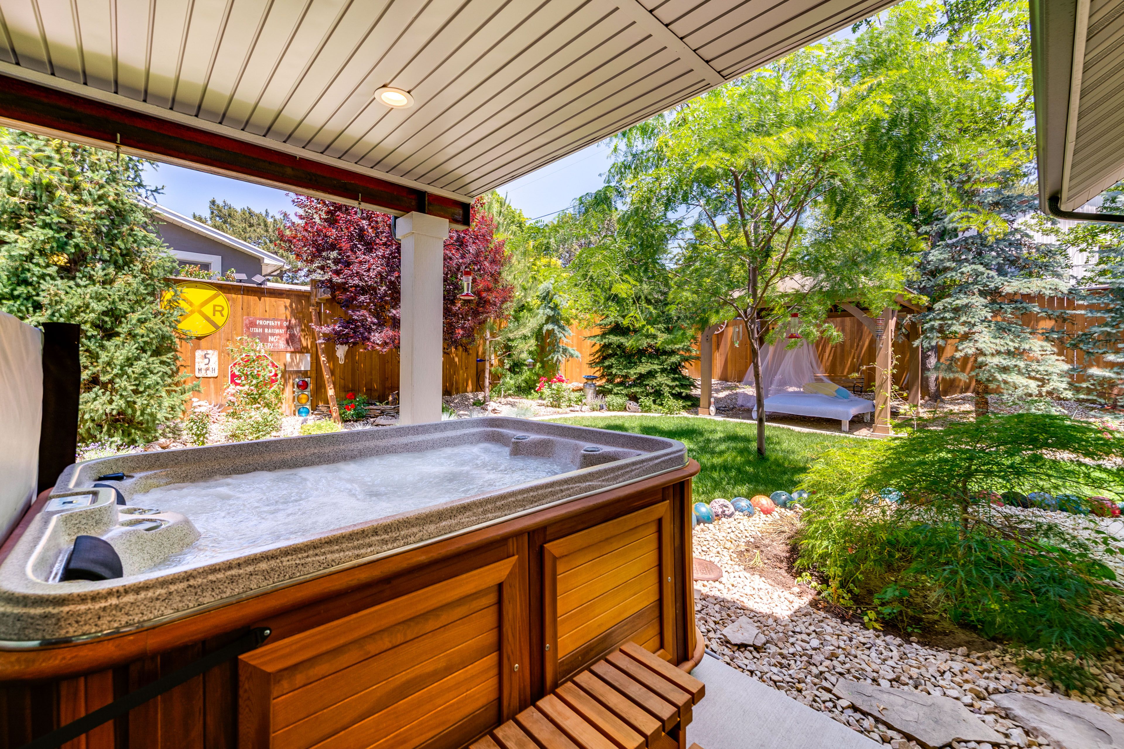 Salt Lake City Vacation Rental | 1BR | 1BA | 650 Sq Ft | Stairs to Enter