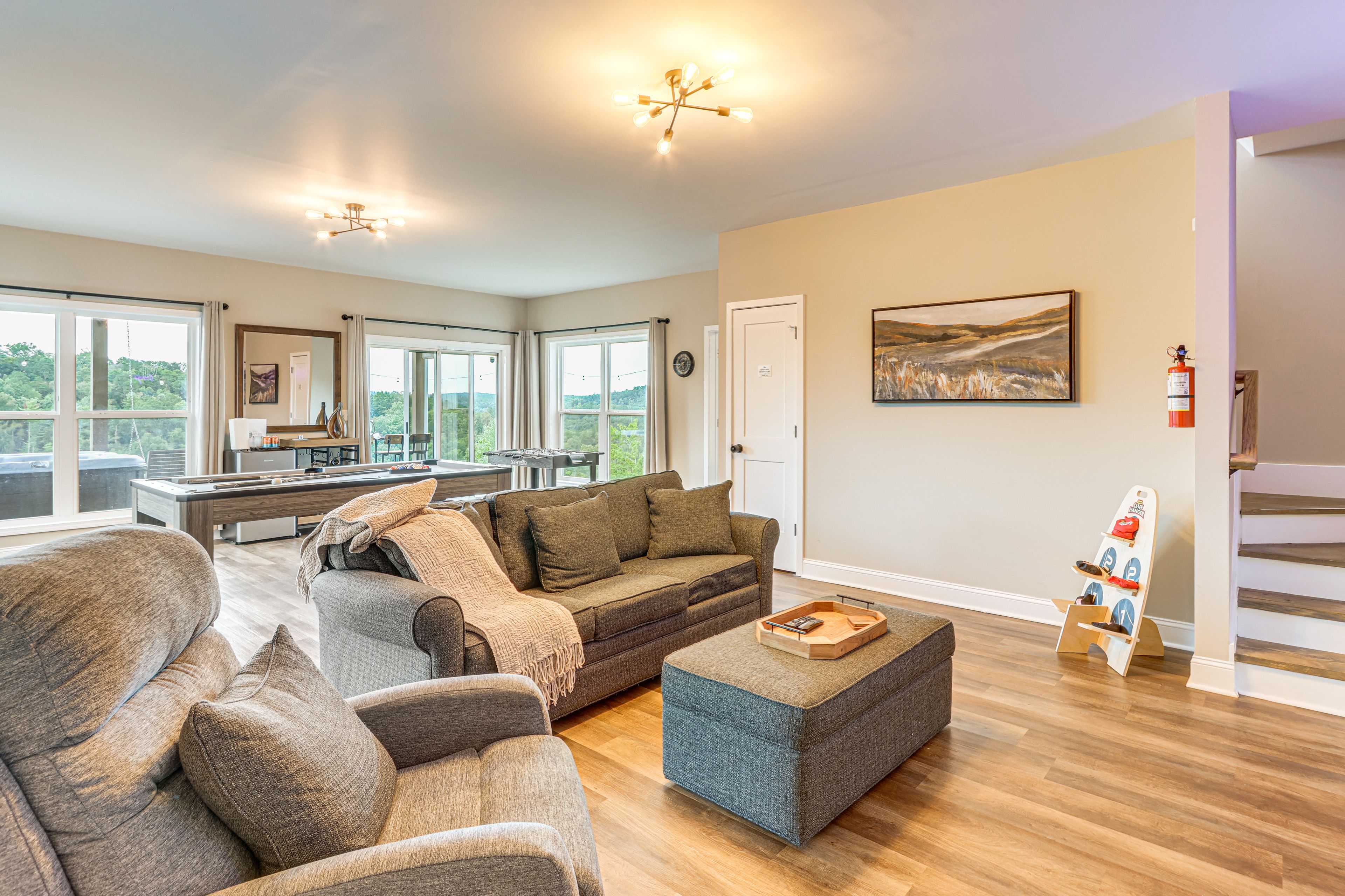 Game Room | Lower Level | Queen Sleeper Sofa