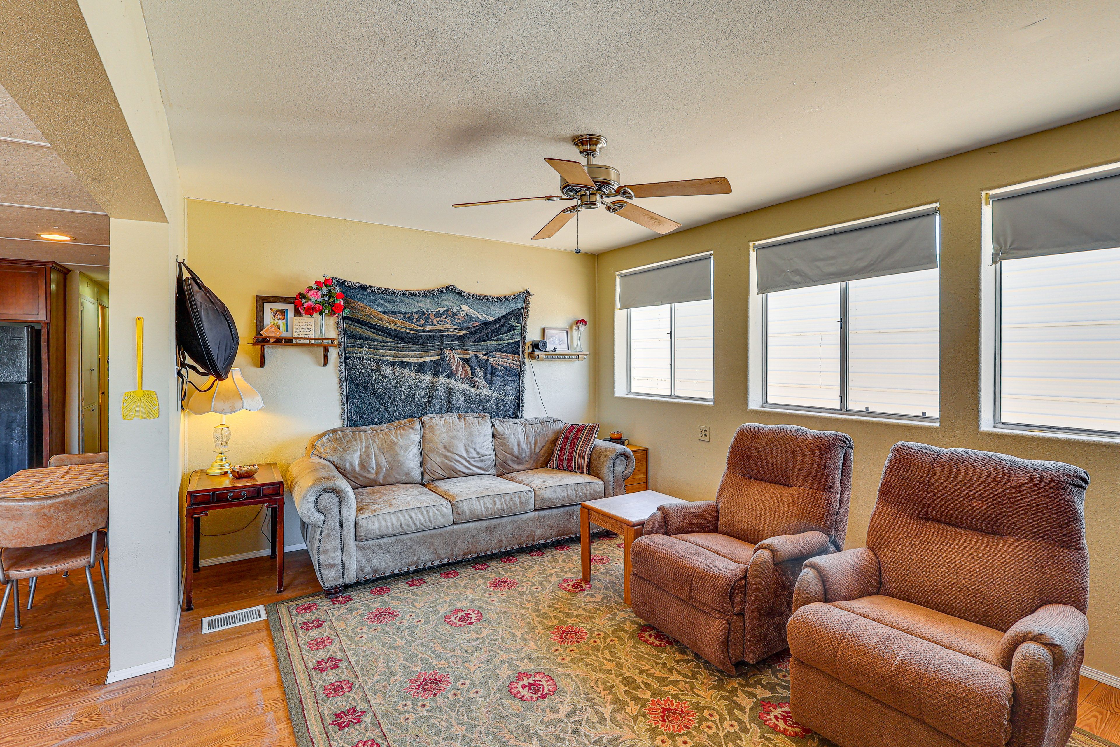 Living Room | Free WiFi | Mini-Split A/C & Heating