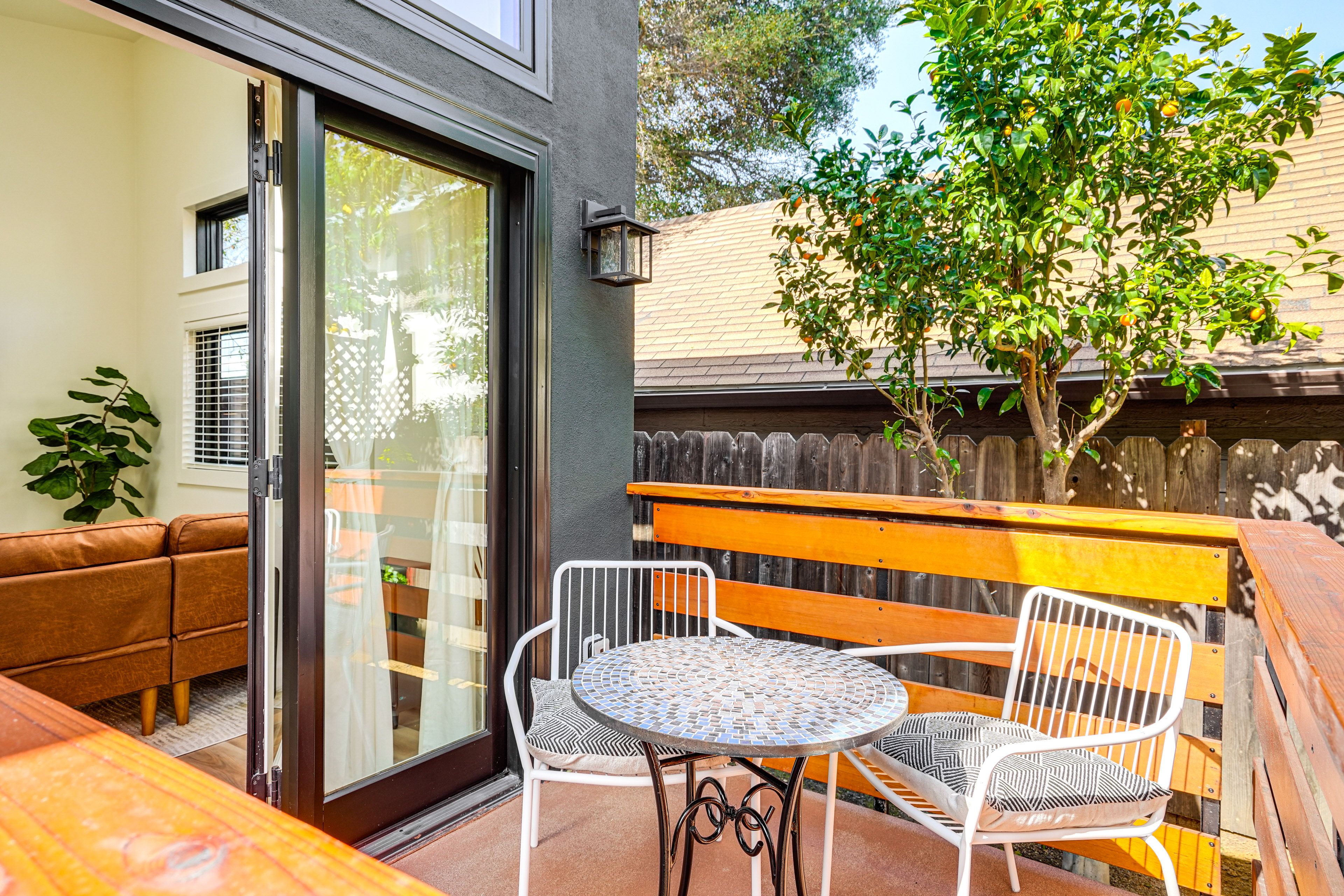 Upper Patio | Private Entrance