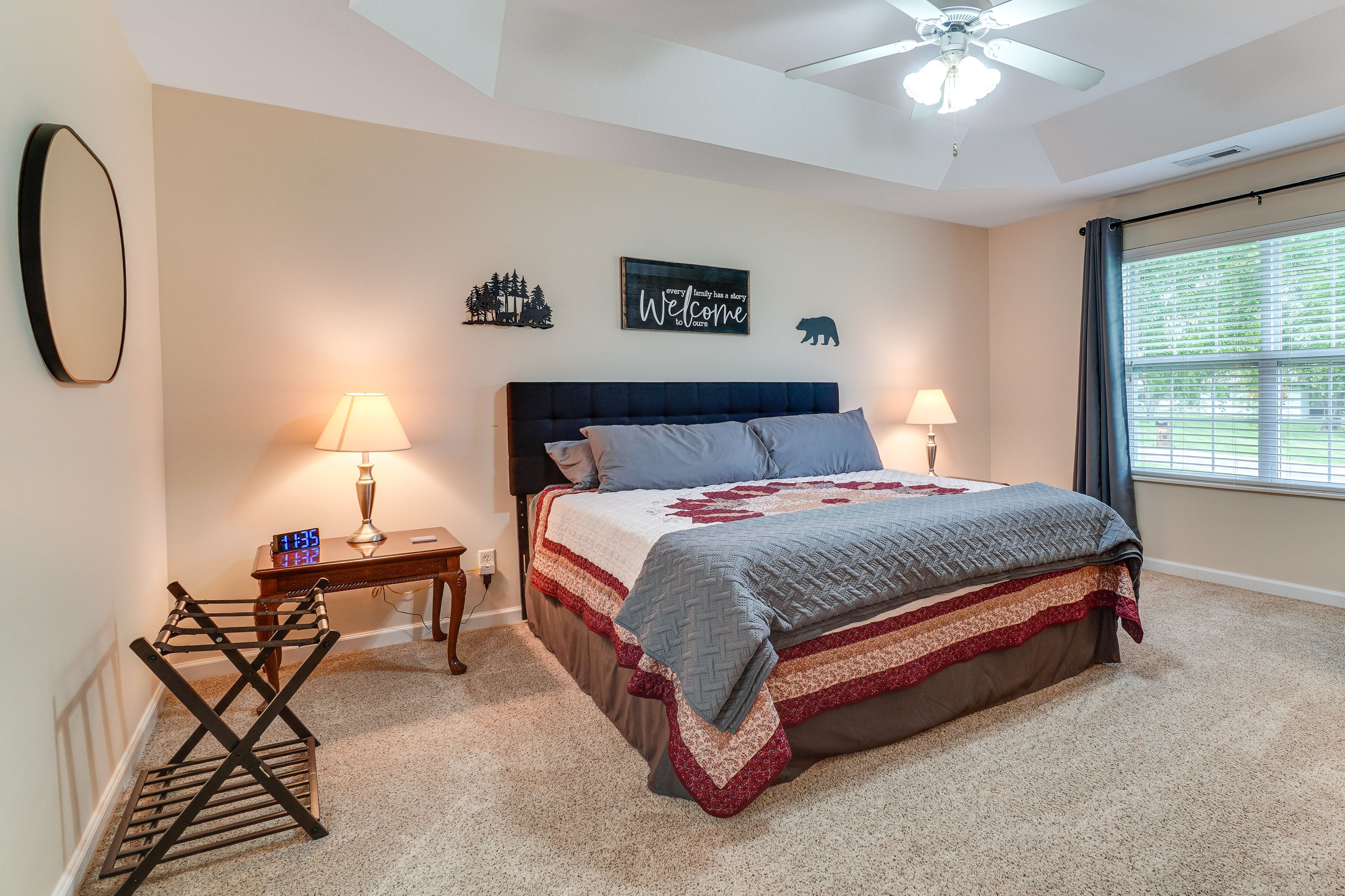 Bedroom 1 | King Bed | En-Suite Bathroom