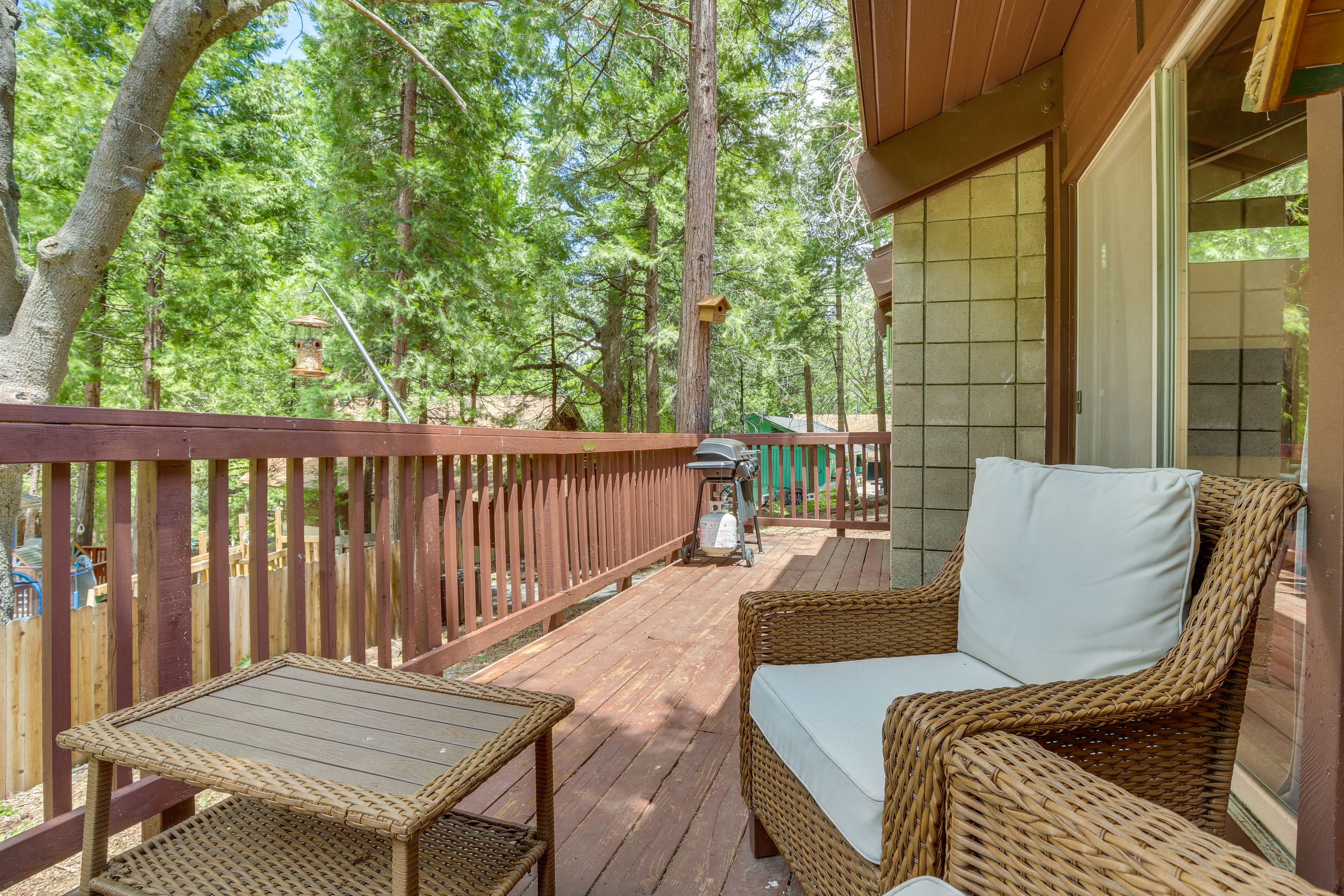 Deck w/ Seating | Gas Grill (Propane Provided)