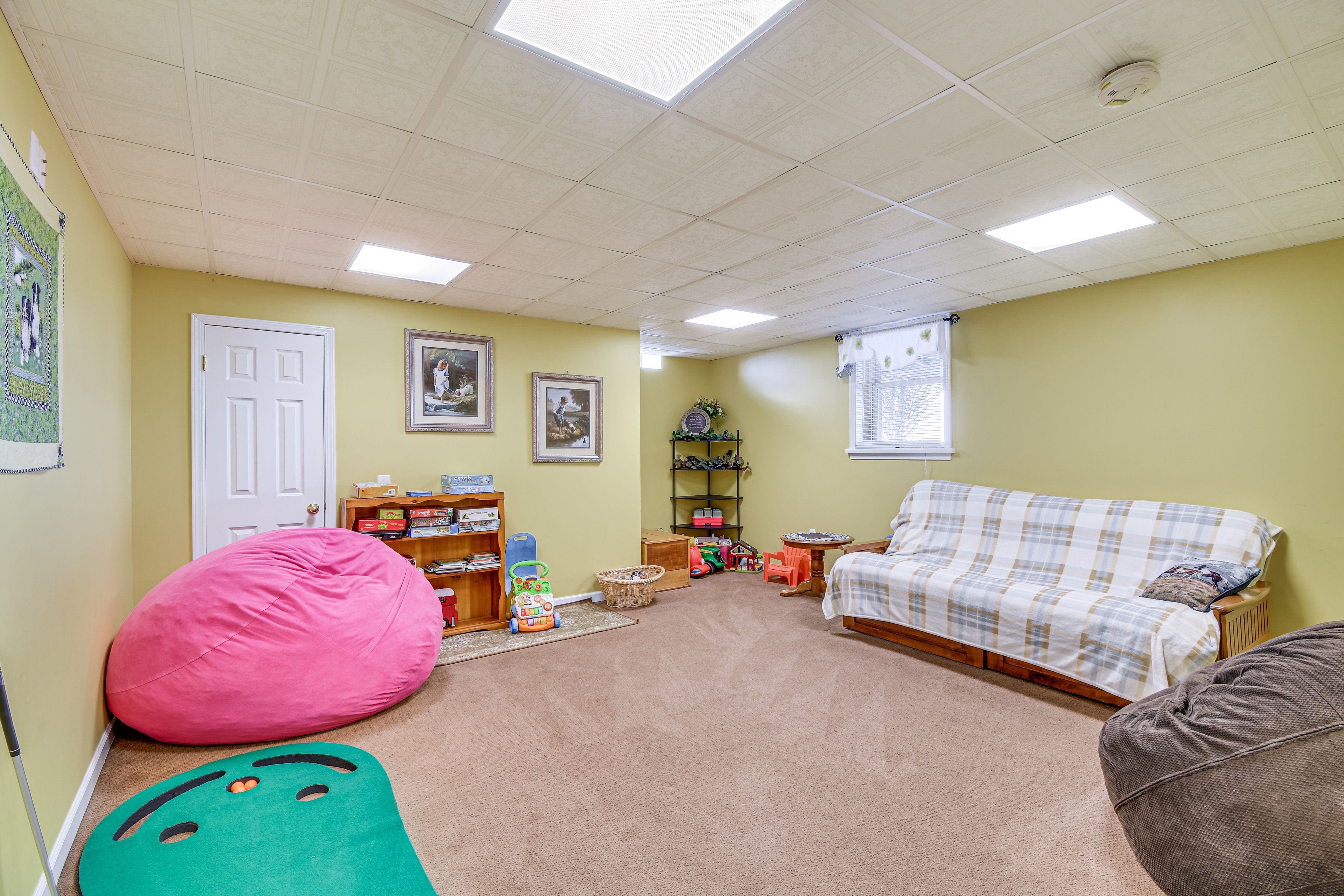 Bedroom 4 | Basement Level | Full Futon