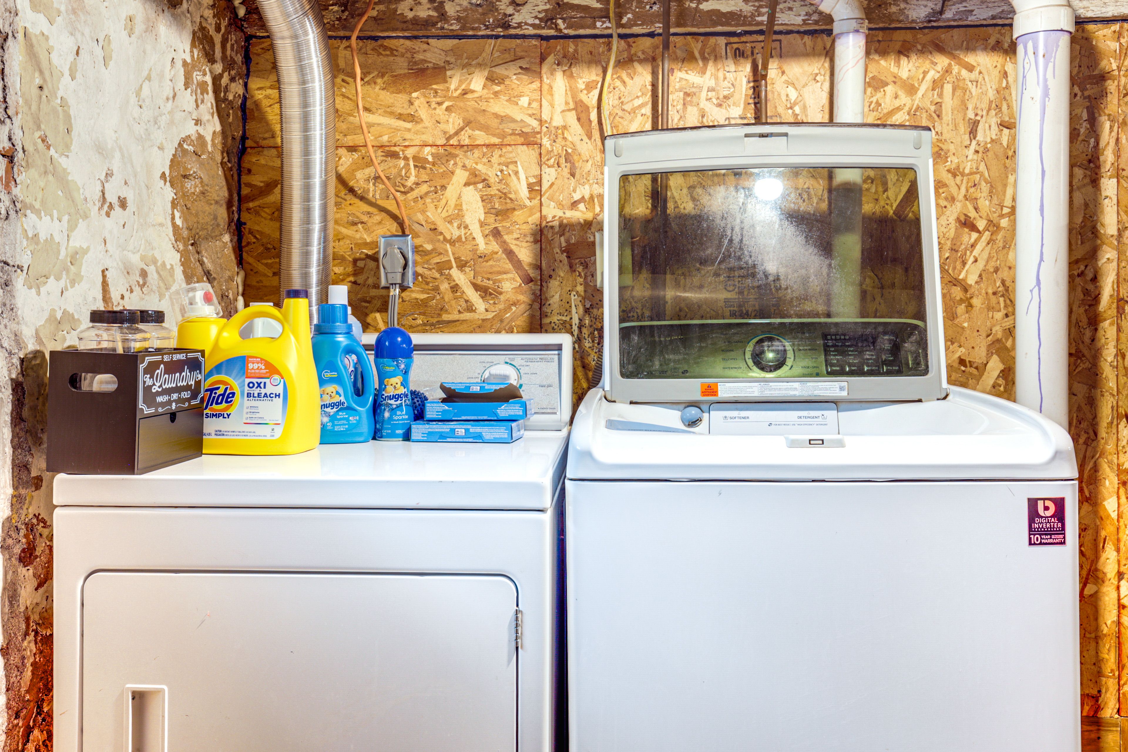 In-Unit Laundry | 1st Floor | Washer & Dryer | Laundry Detergent