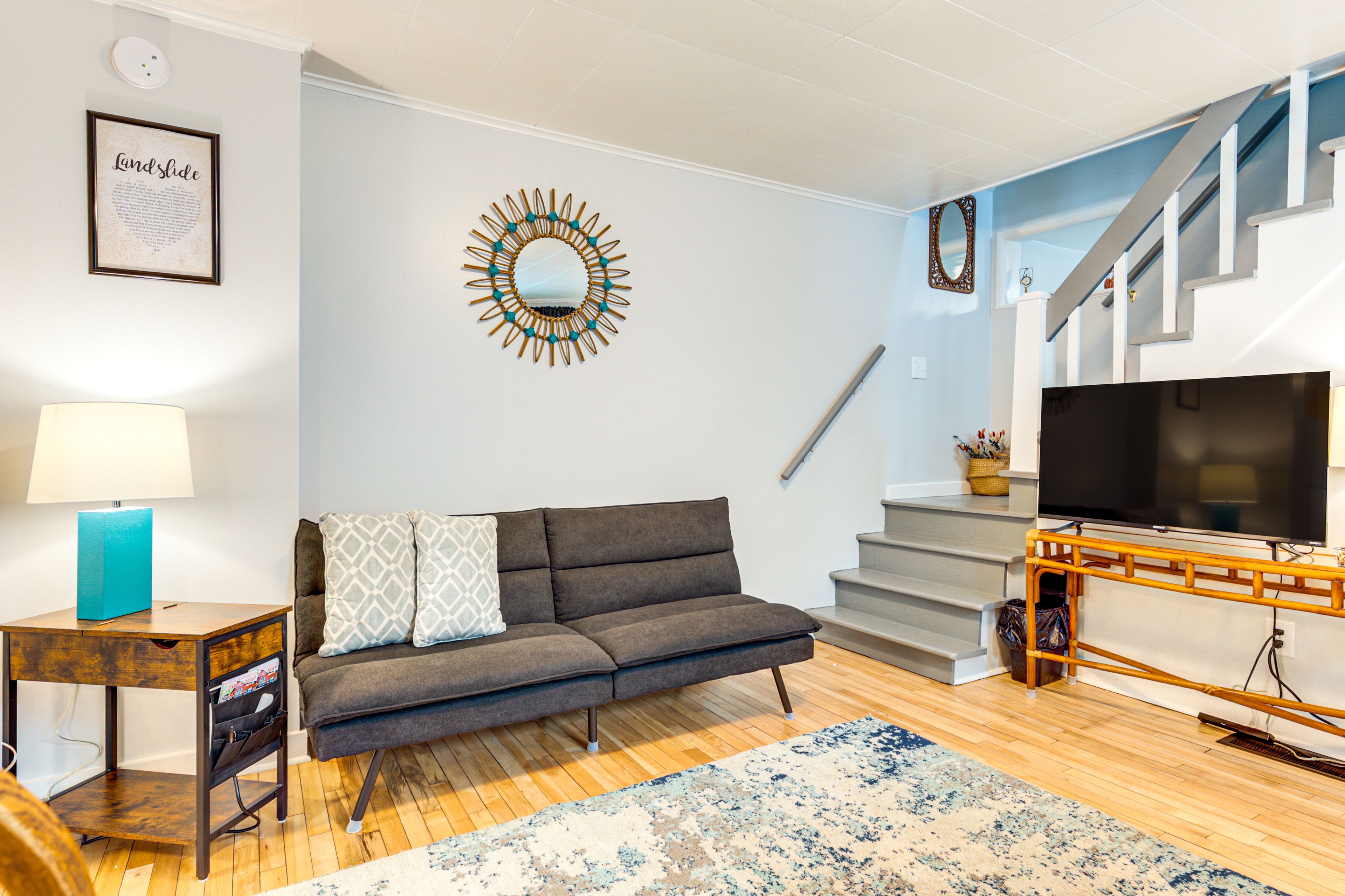 Calumet Vacation Rental | 2BR | 1BA | 1,200 Sq Ft | Stairs to Access