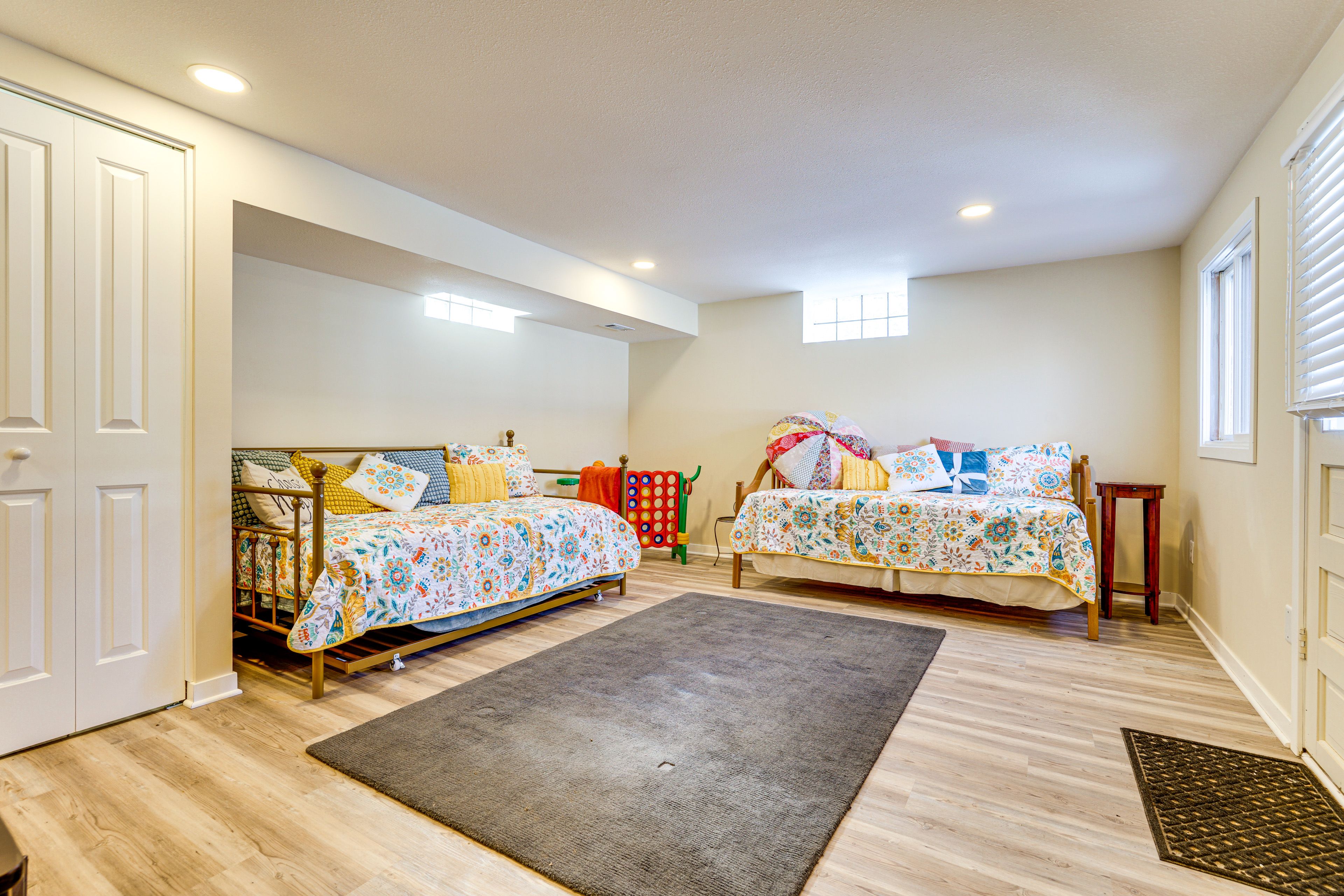 Bonus Room | 2 Twin Daybeds w/ Twin Trundle | Lower Level