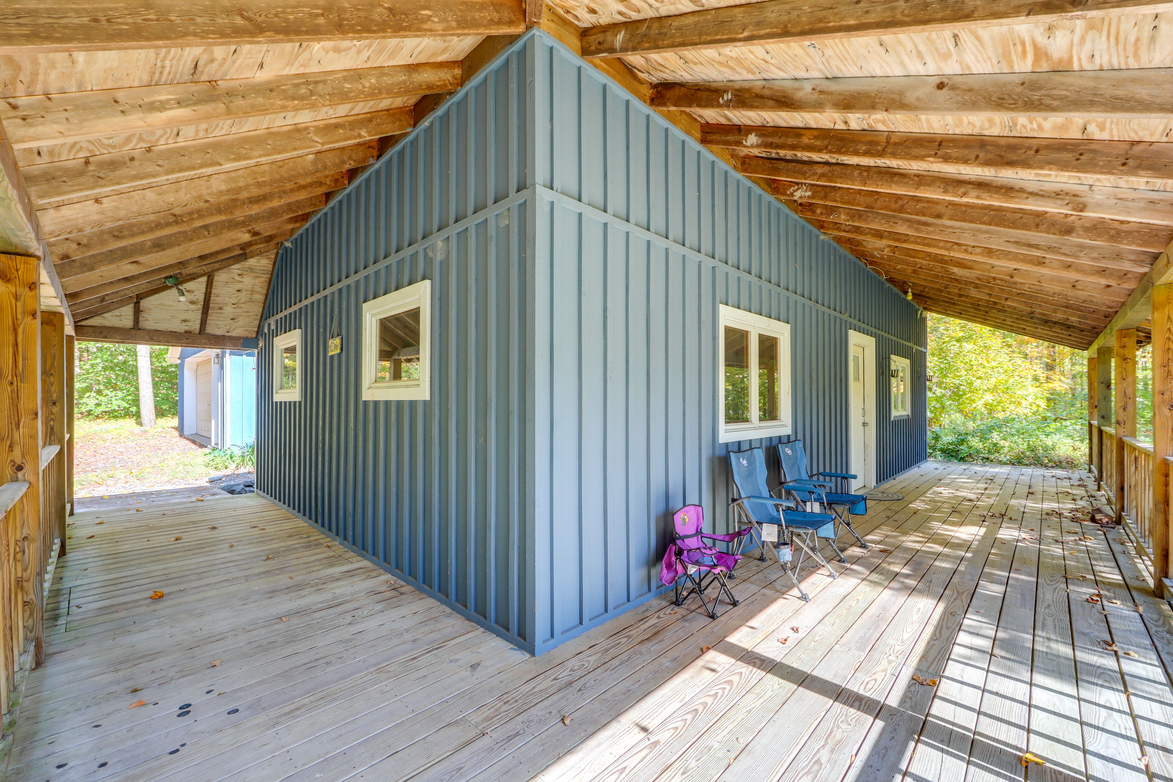 Cabin Exterior | Wraparound Deck w/ Seating