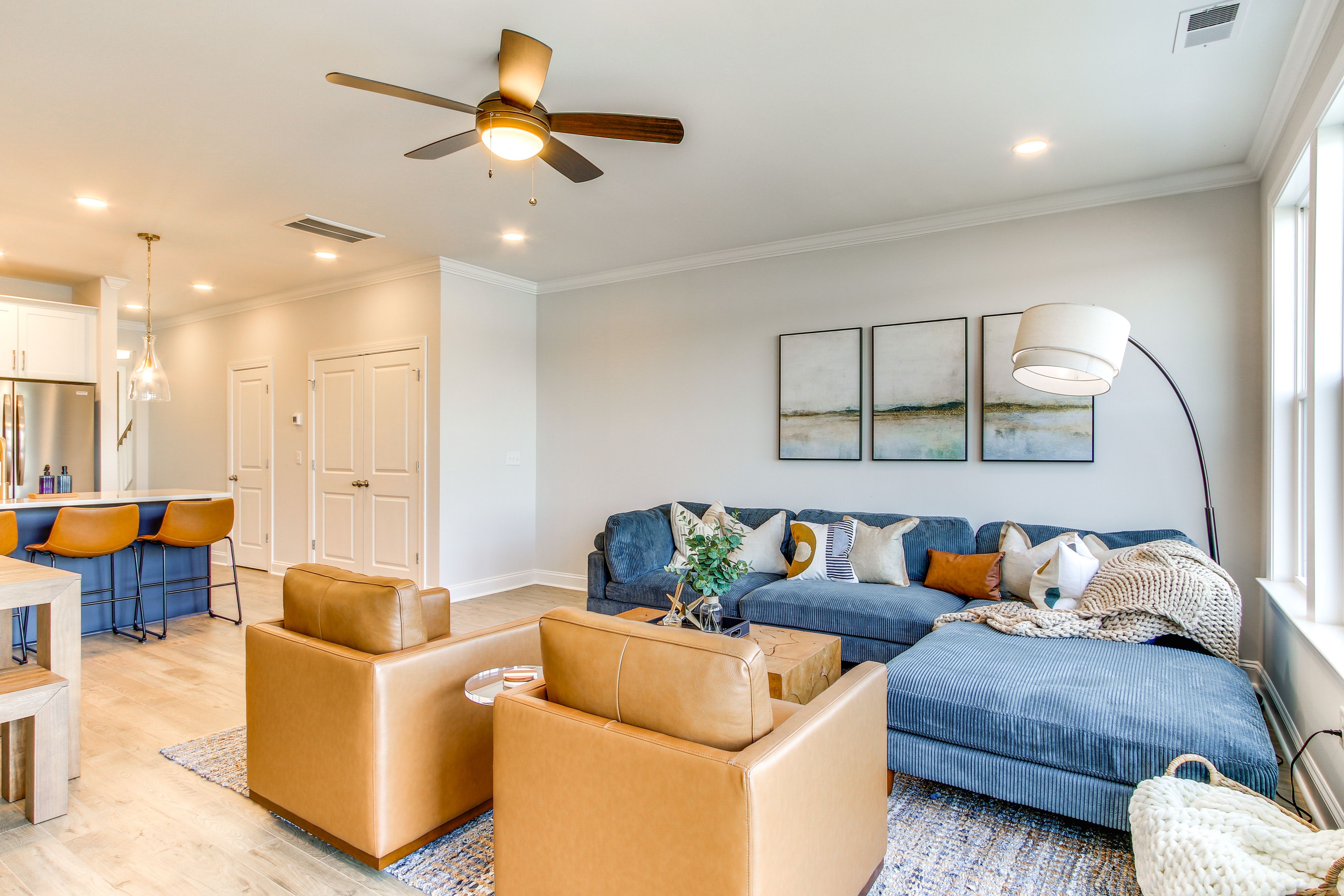 Living Room | 1st Floor | Central A/C & Heat | Free WiFi