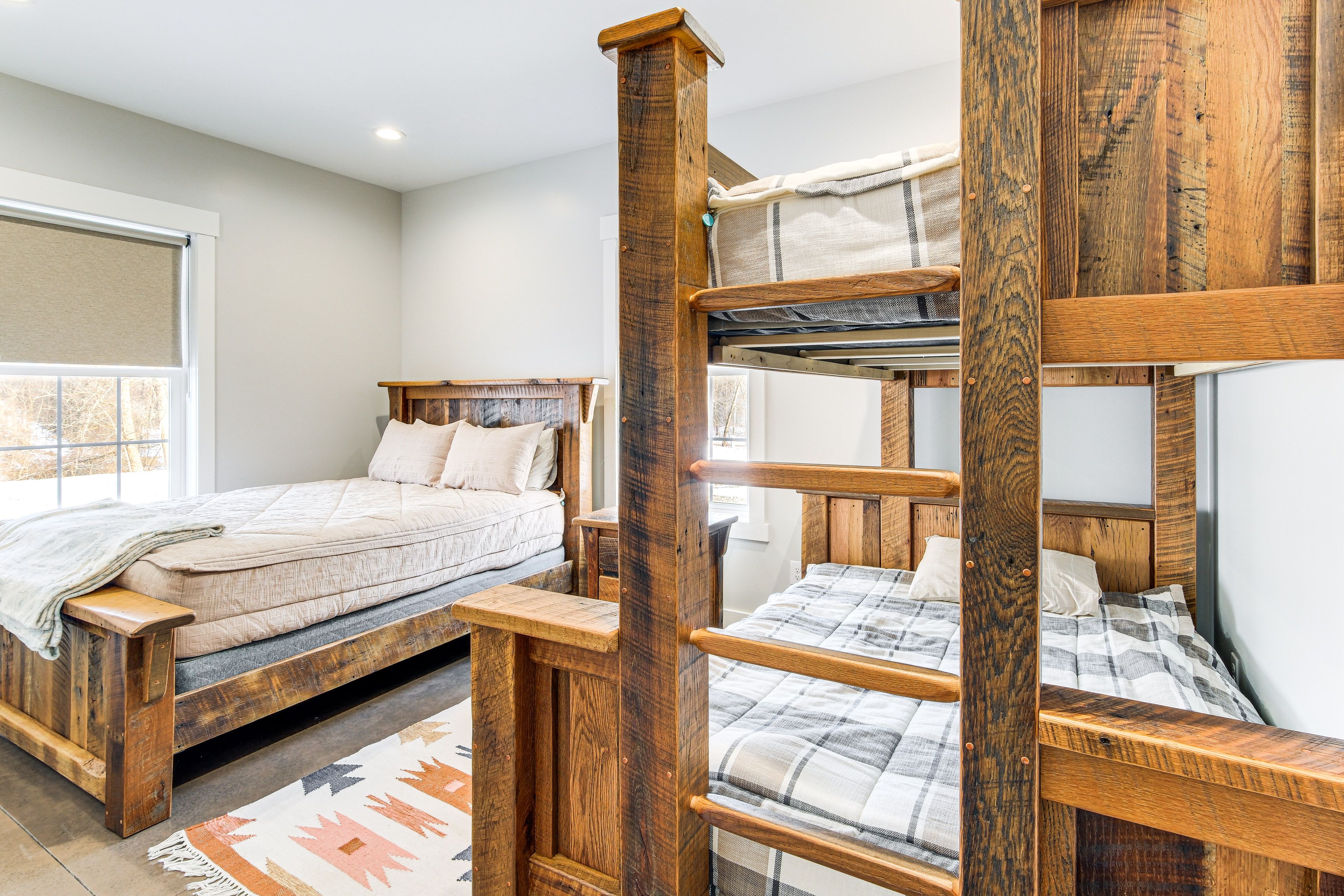 Bedroom 2 | Queen Bed | Twin Bunk Bed