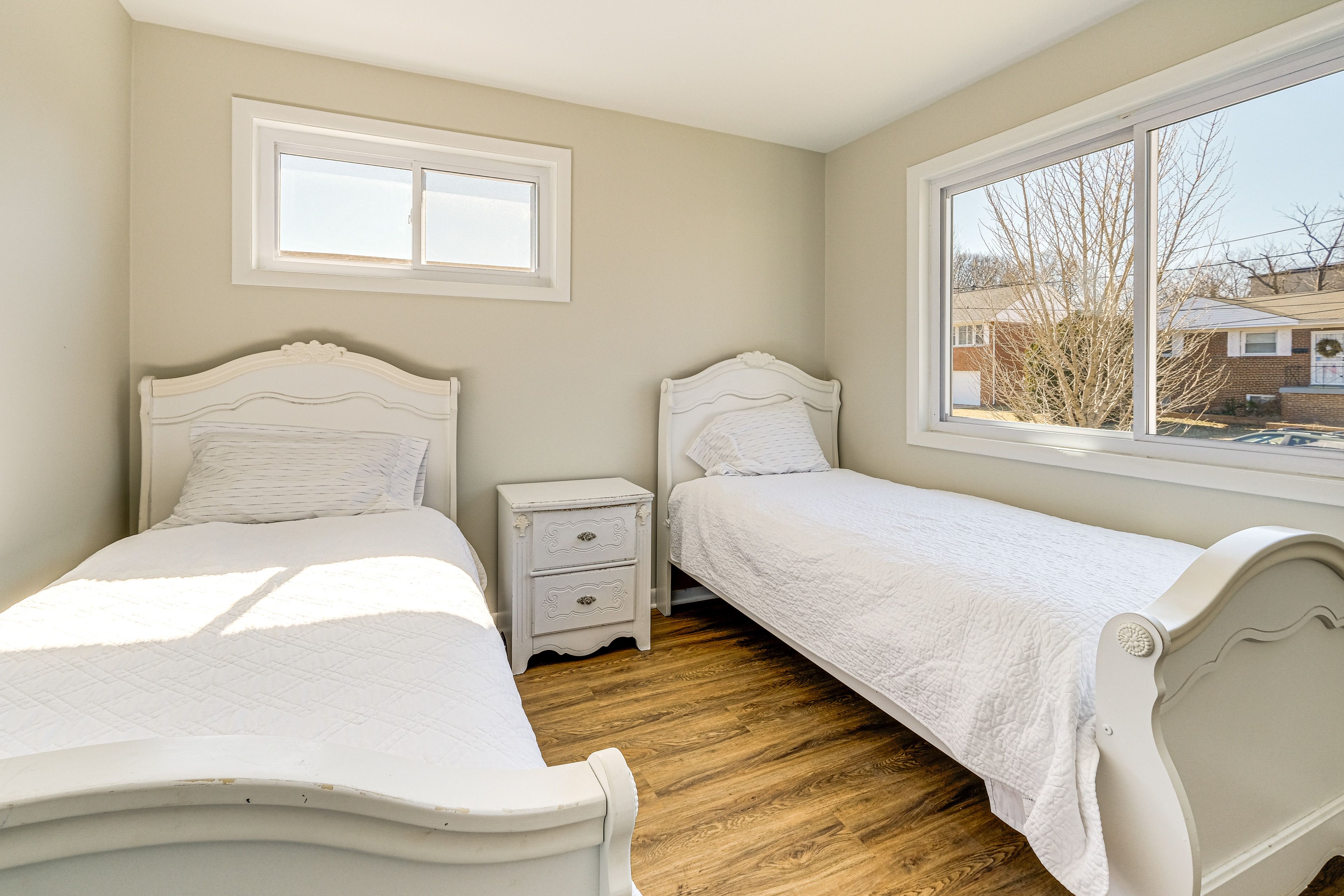 Bedroom 2 | 2 Twin Beds | Linens Provided