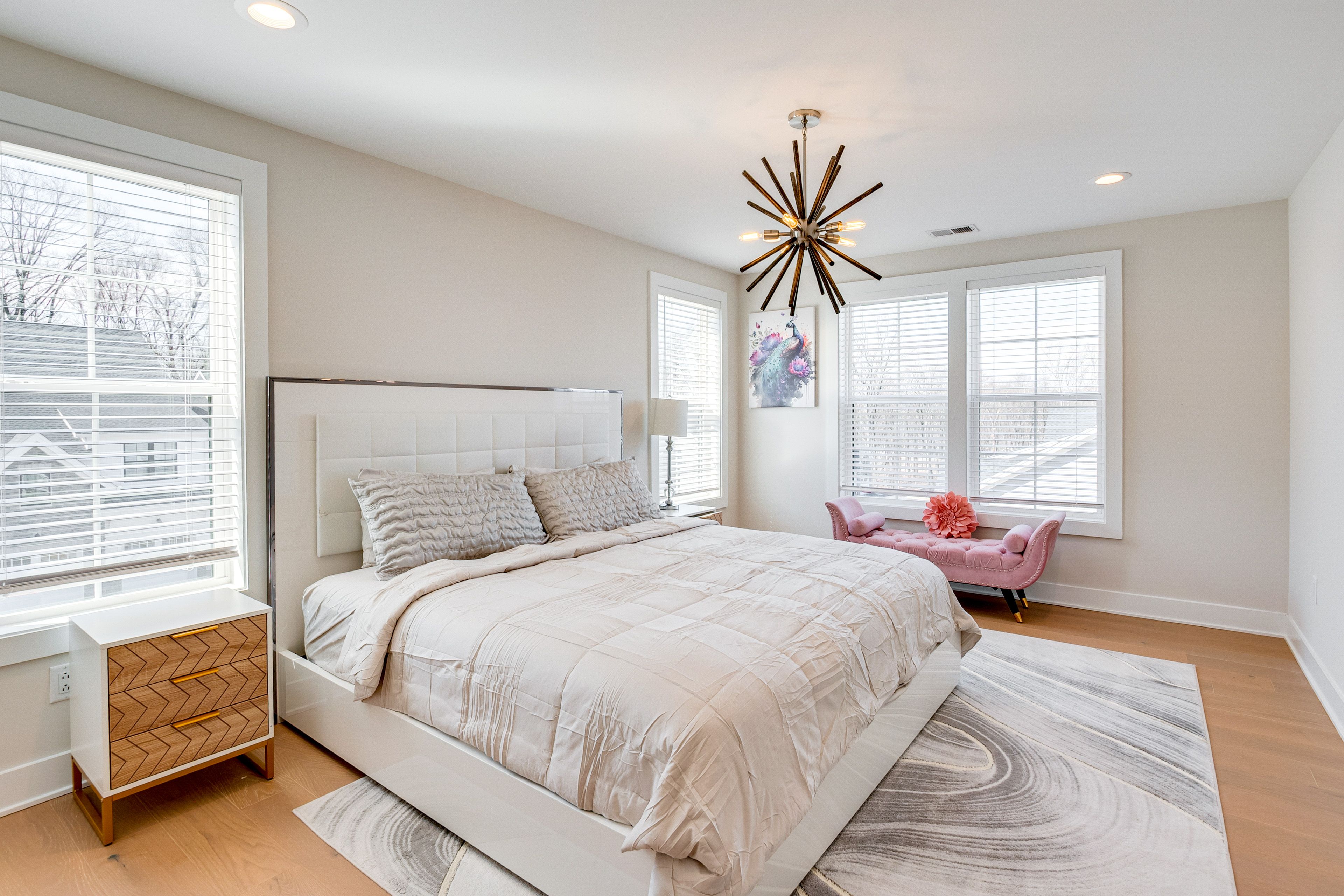 Bedroom 1 | 2nd Floor | King Bed | Linens Provided | En-Suite Bathroom