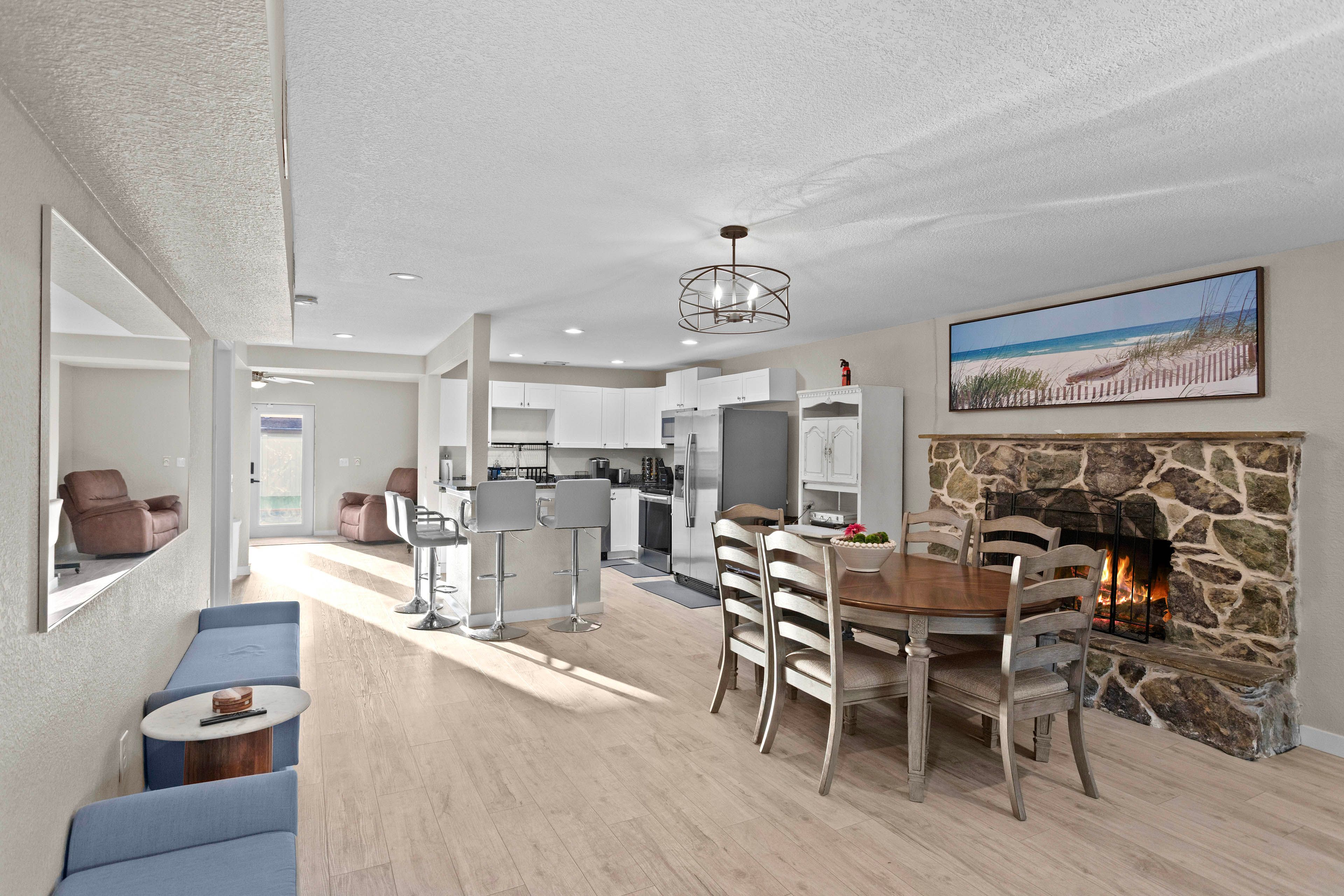 Property Interior | 2-Story Home | Free WiFi | Central A/C & Heating