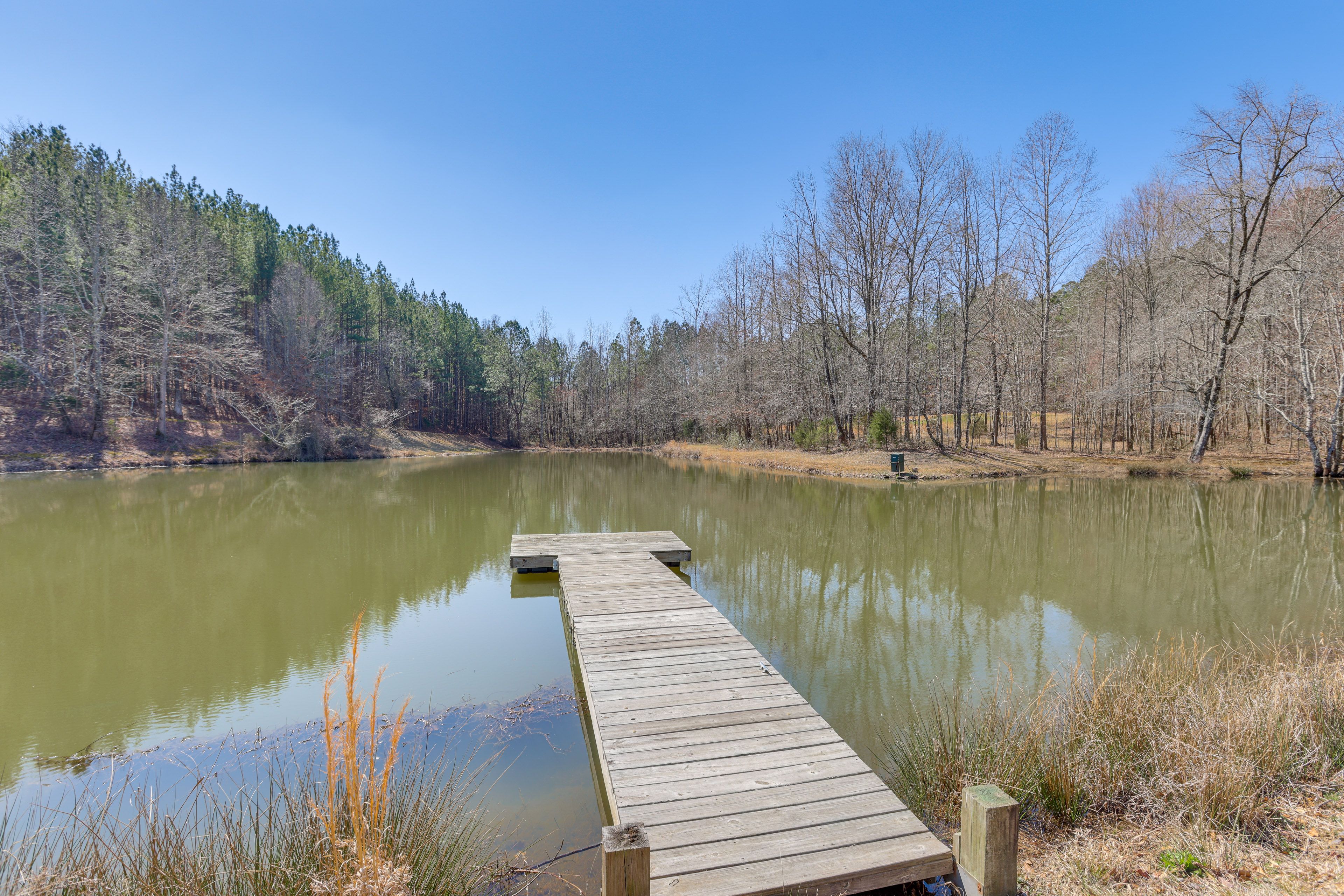 Dock | 20-Acre Lake