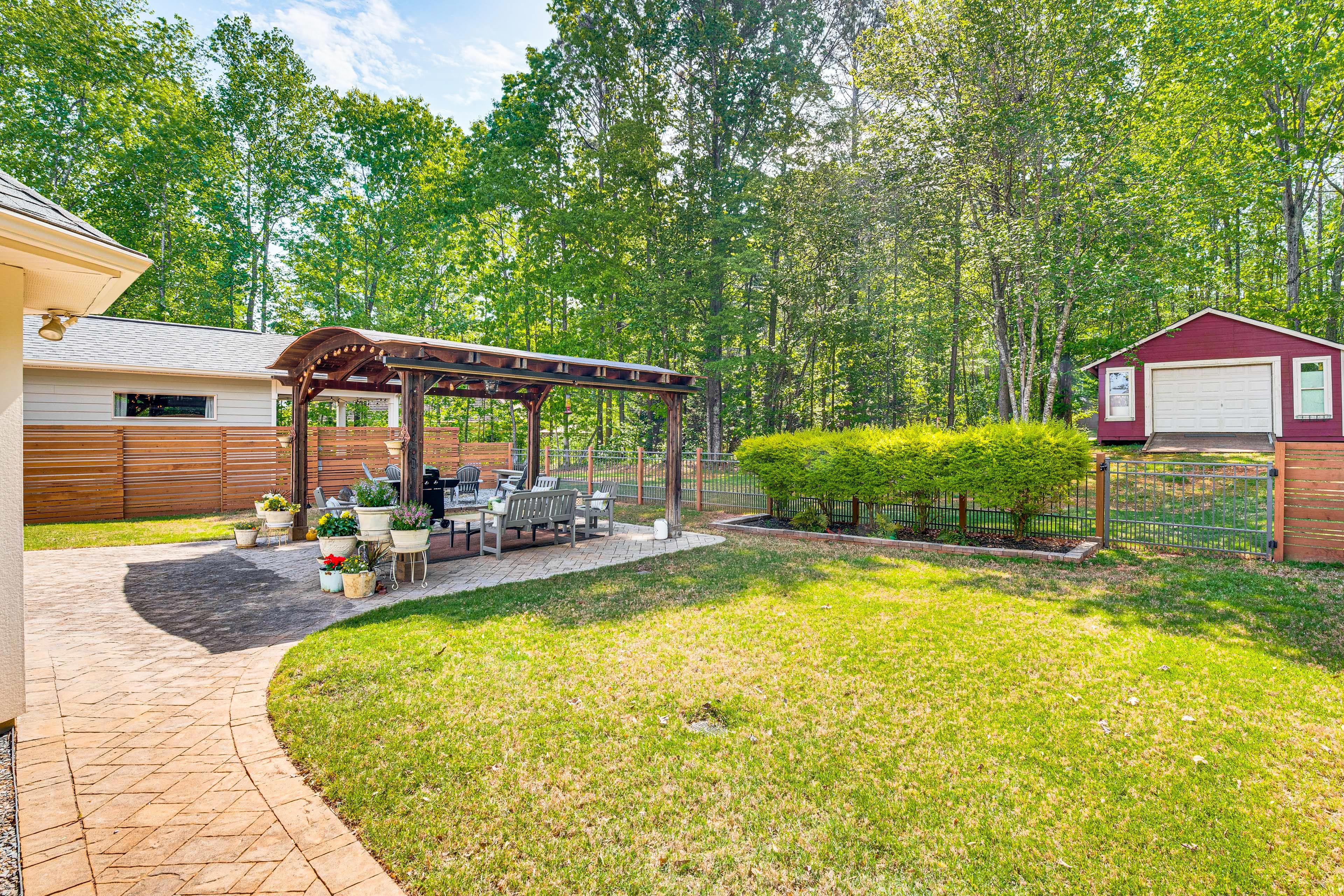 Fenced Backyard