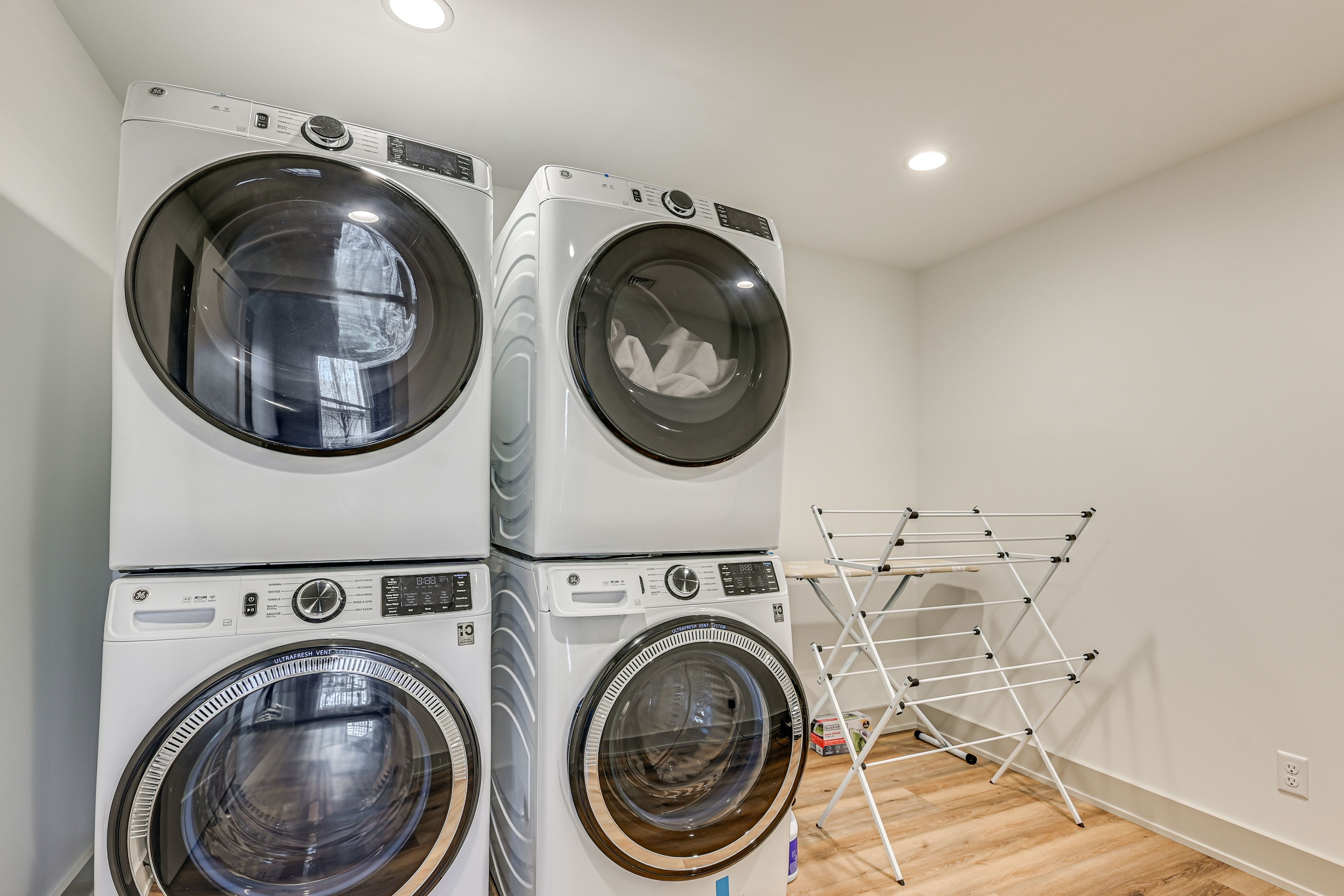 Laundry Area | Basement | 2 Washers | 2 Dryers