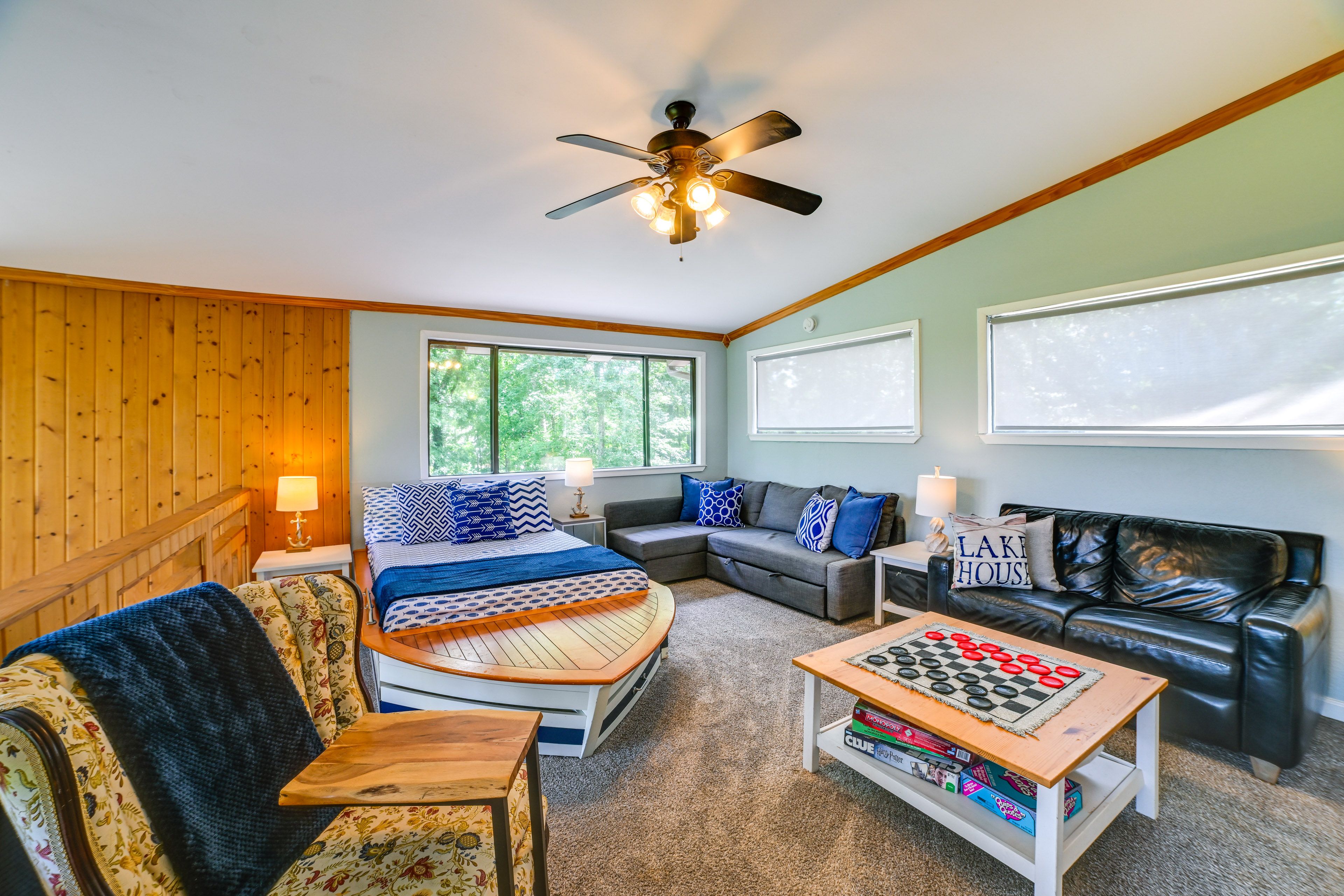 Chalet | Loft | Full Bed | Upper Level